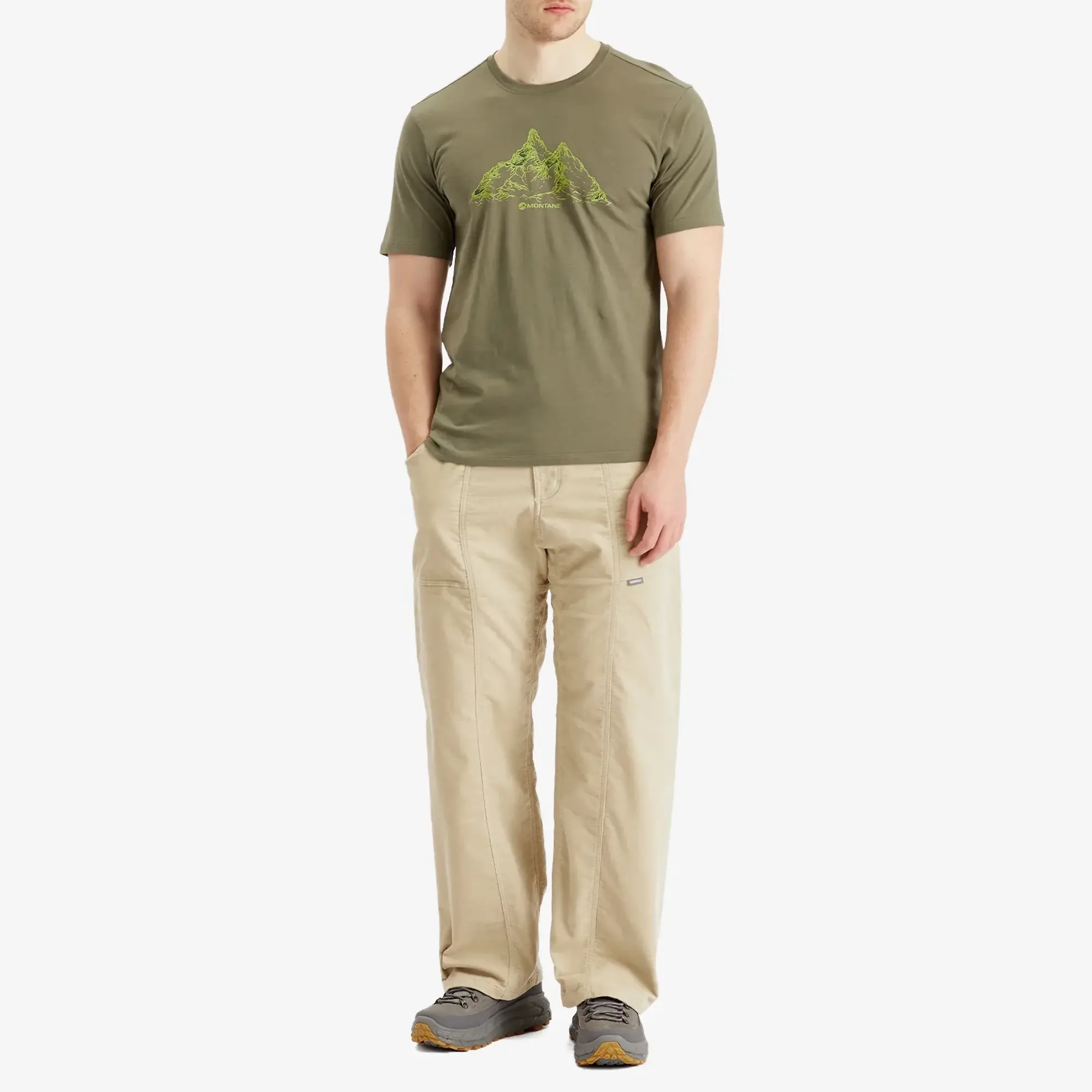 Montane Men's Dual Mountain T-Shirt Eclipse Blue