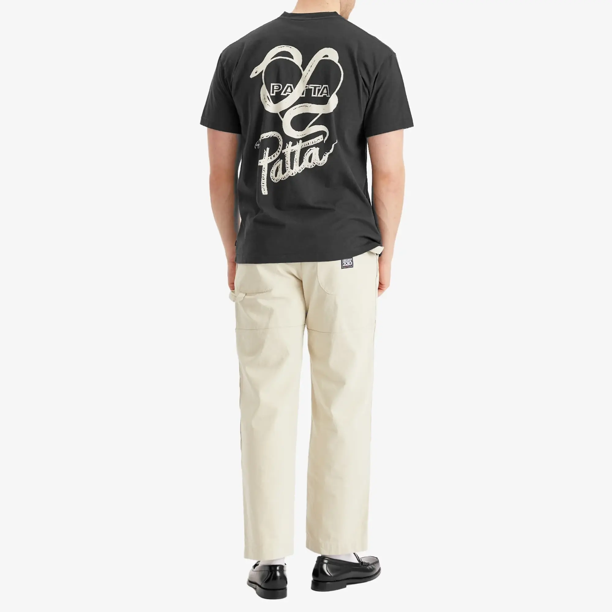 T-Shirt Patta Snake Heart T-Shirt Unisex Moonless Night Xxl
