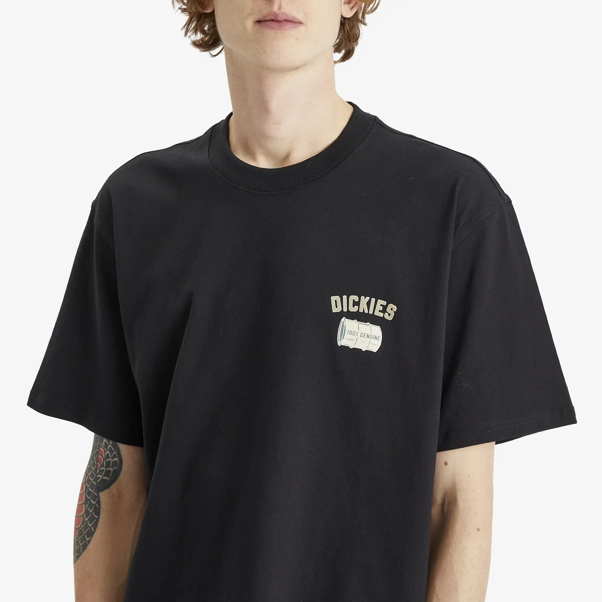 Dickies Service Screw Graphic Back Print T-Shirt In Black