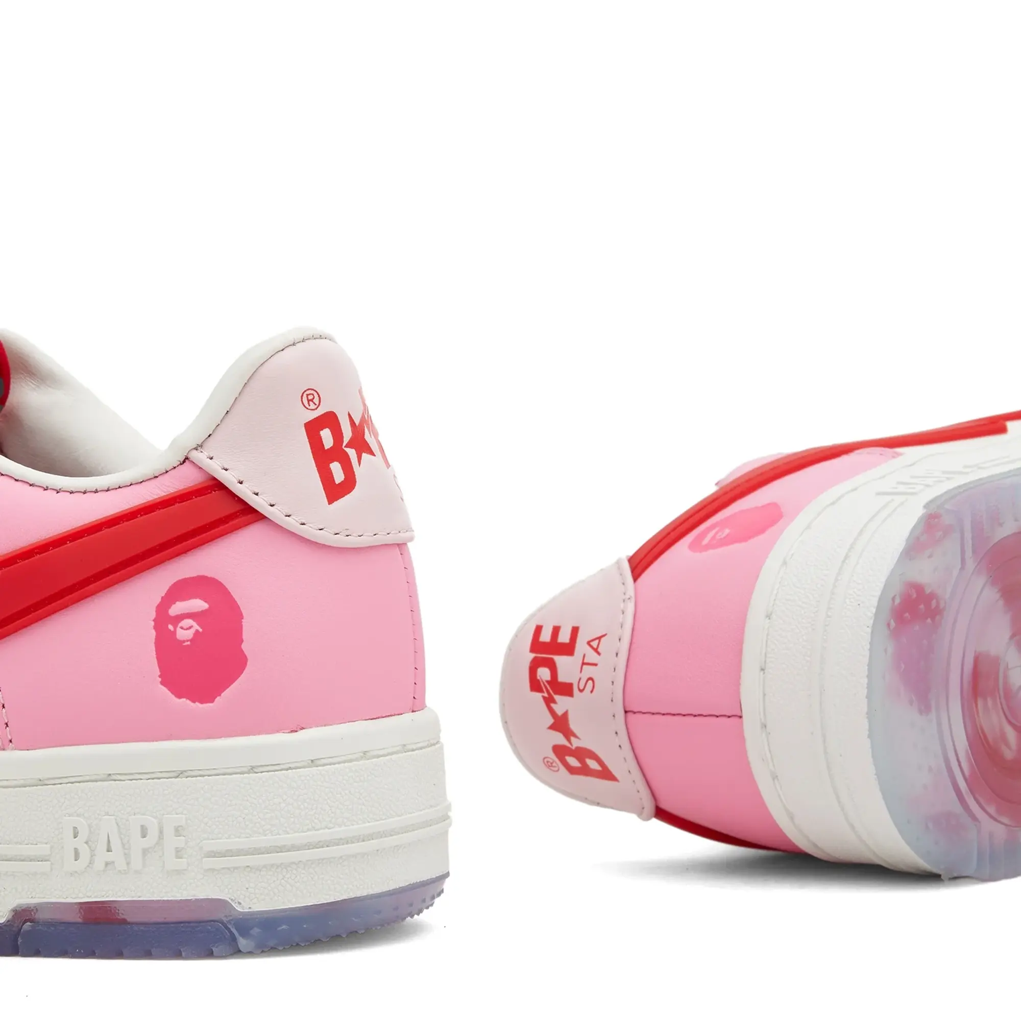 A Bathing Ape Women's Bape Sta OS Sneakers Pink