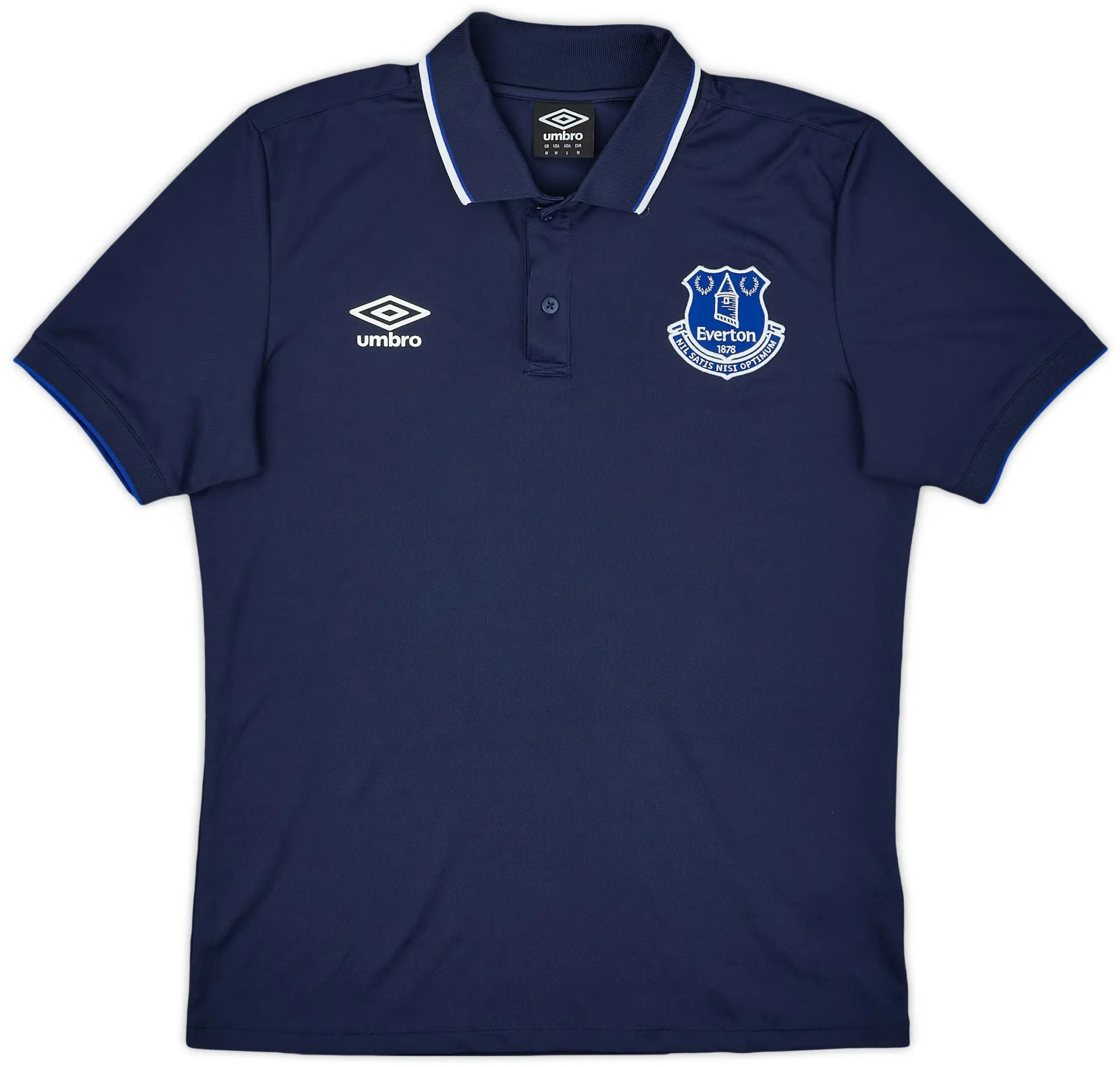 2014-15 Everton Umbro Polo Shirt - 9/10 - (M)