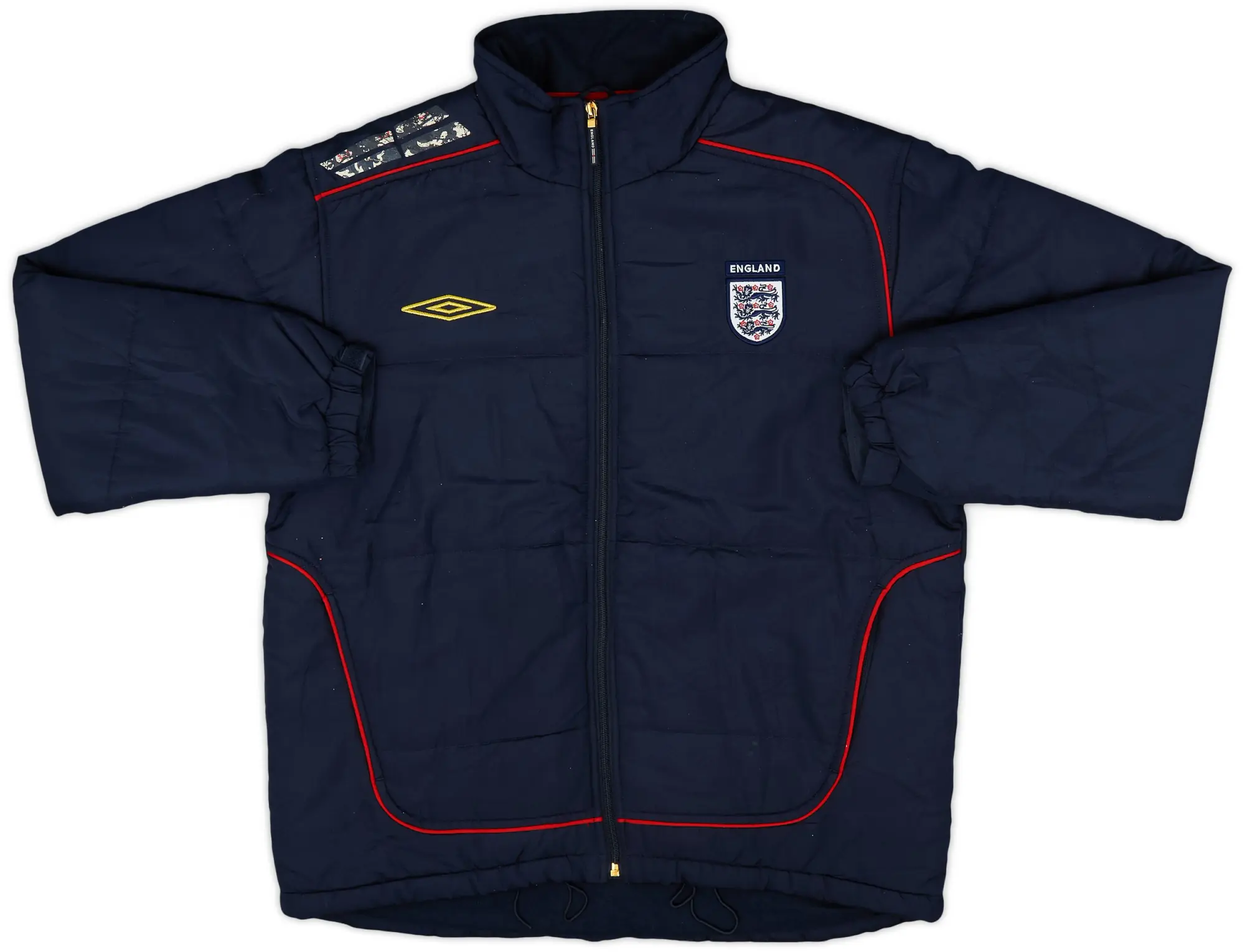 2006-08 England Umbro Padded Bench Coat - 6/10 - (XS)