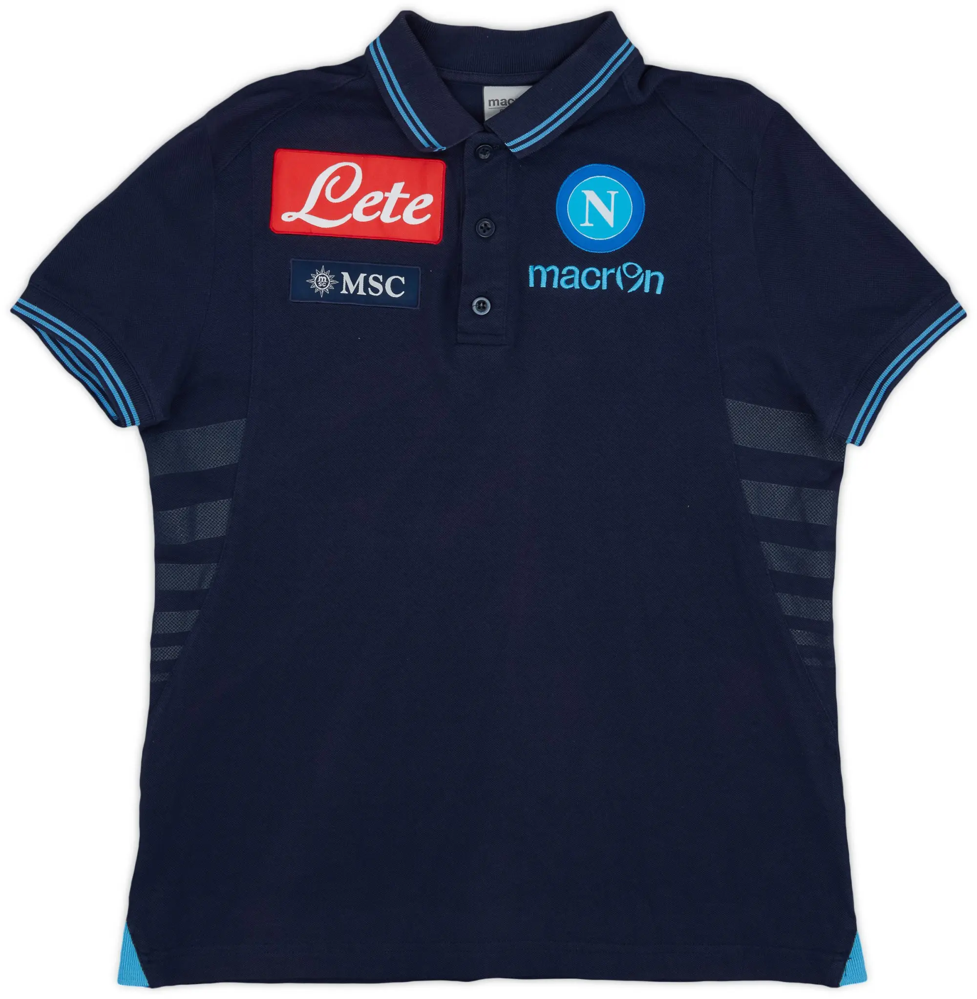 2010-11 Napoli Macron Polo Shirt - 9/10 - (S)