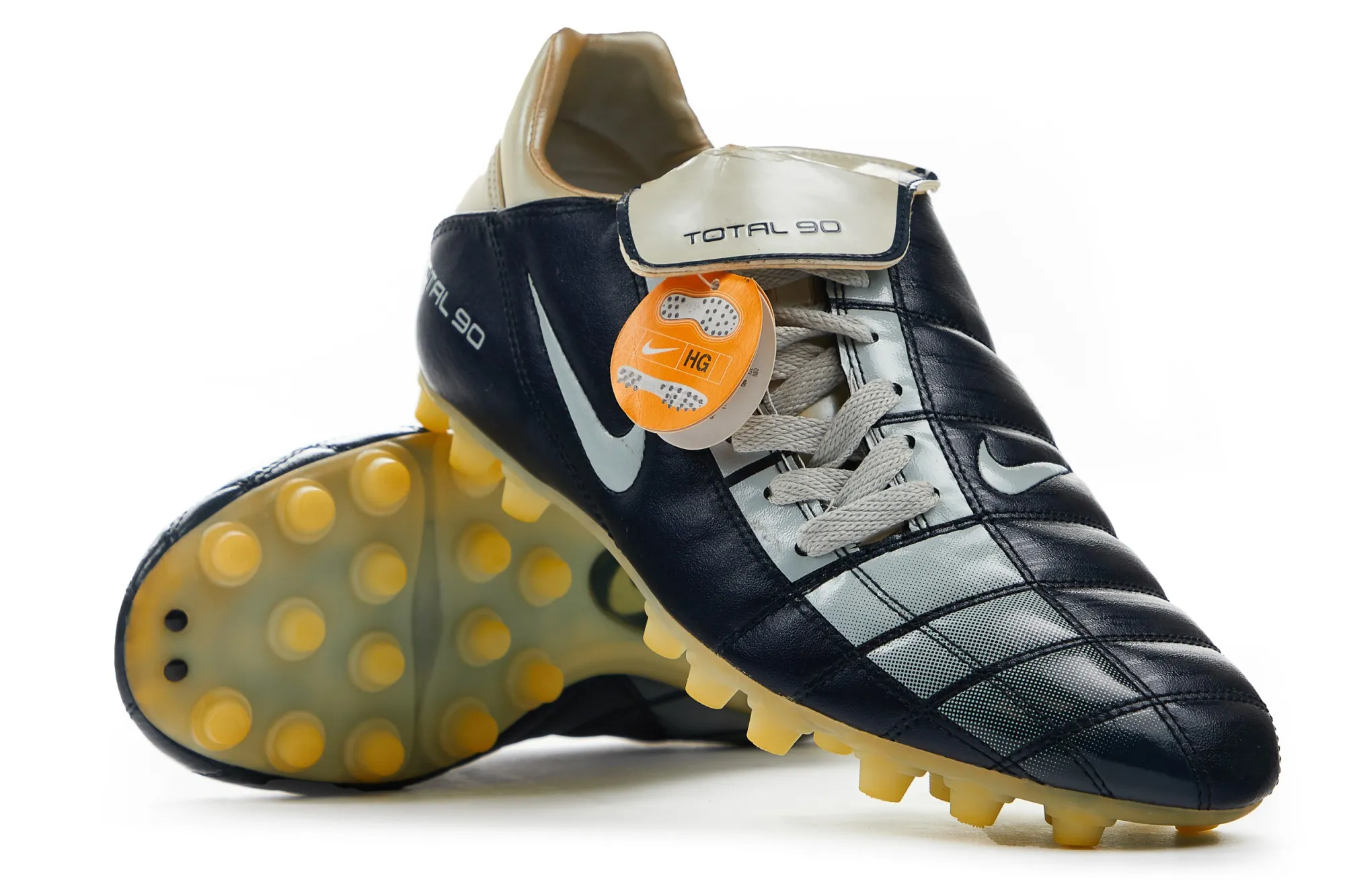 インテル 02/03シーズン NIKE 90s 希少 made in UK 2003 Nike Total 90 II Football Boots (UK 8) - 7/10 | 302819-412