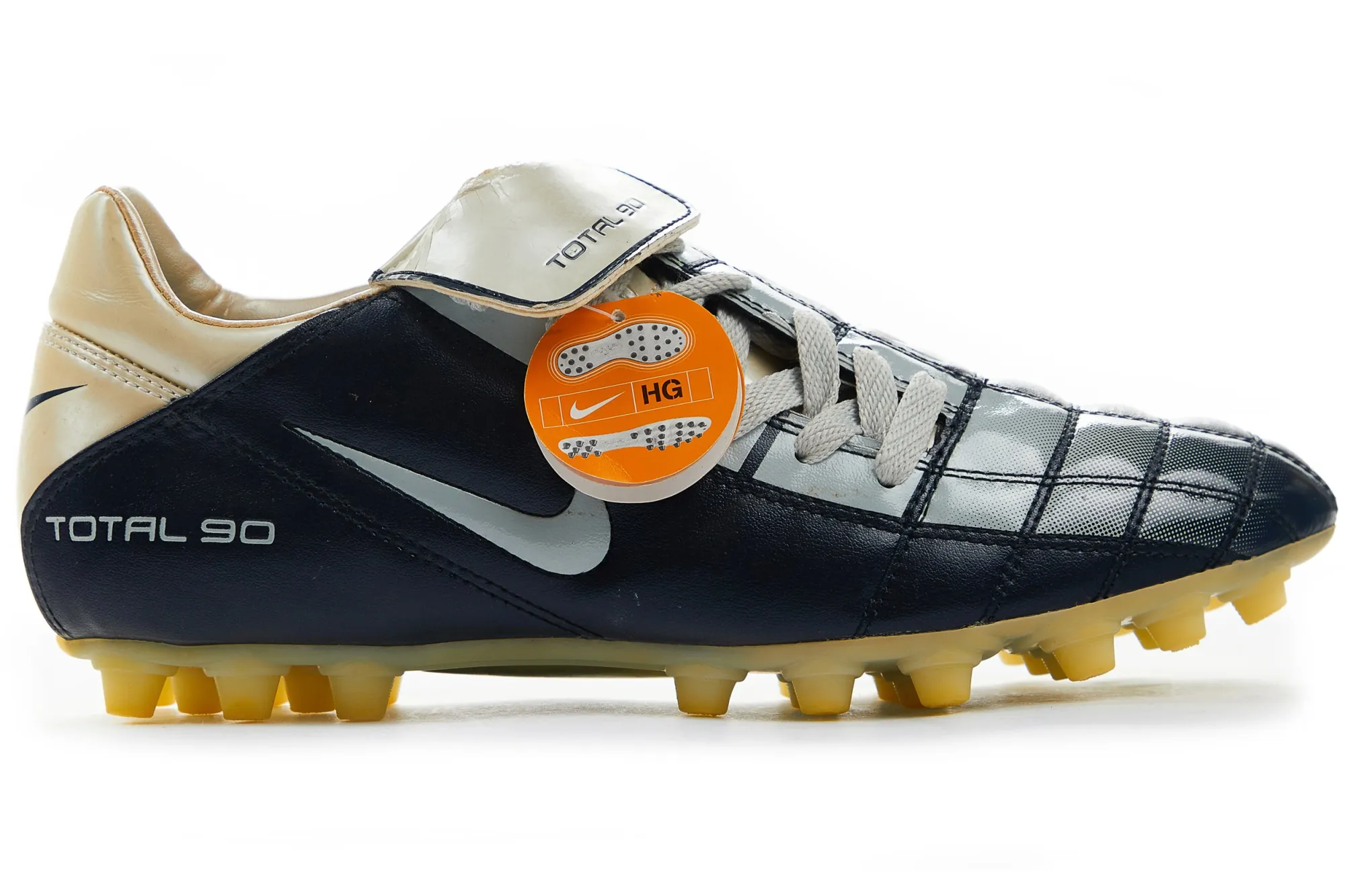2003 Nike Total 90 II Football Boots (UK 8) - 7/10 | 302819-412