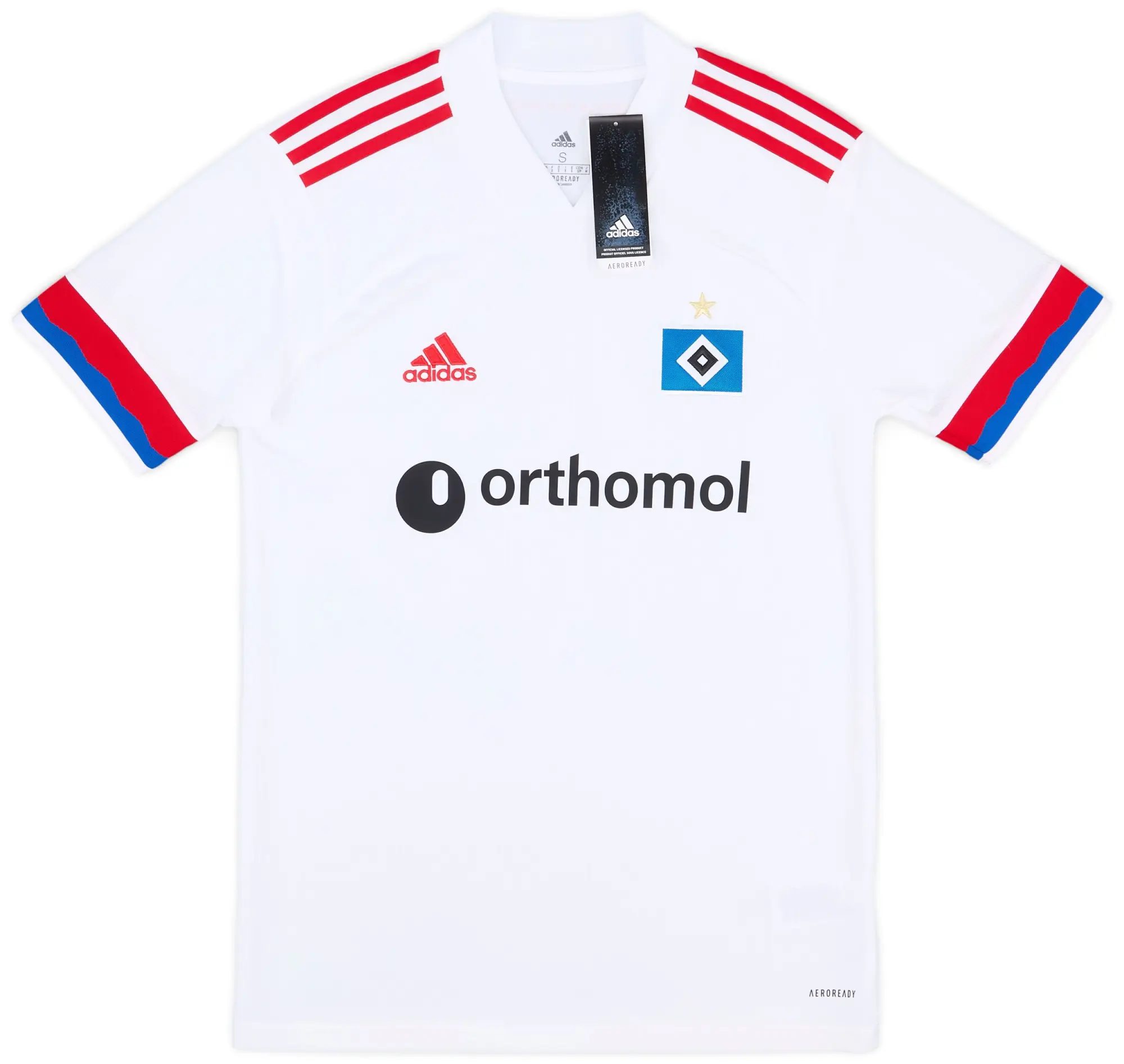 adidas 2020-21 Hamburg Home Shirt (S)
