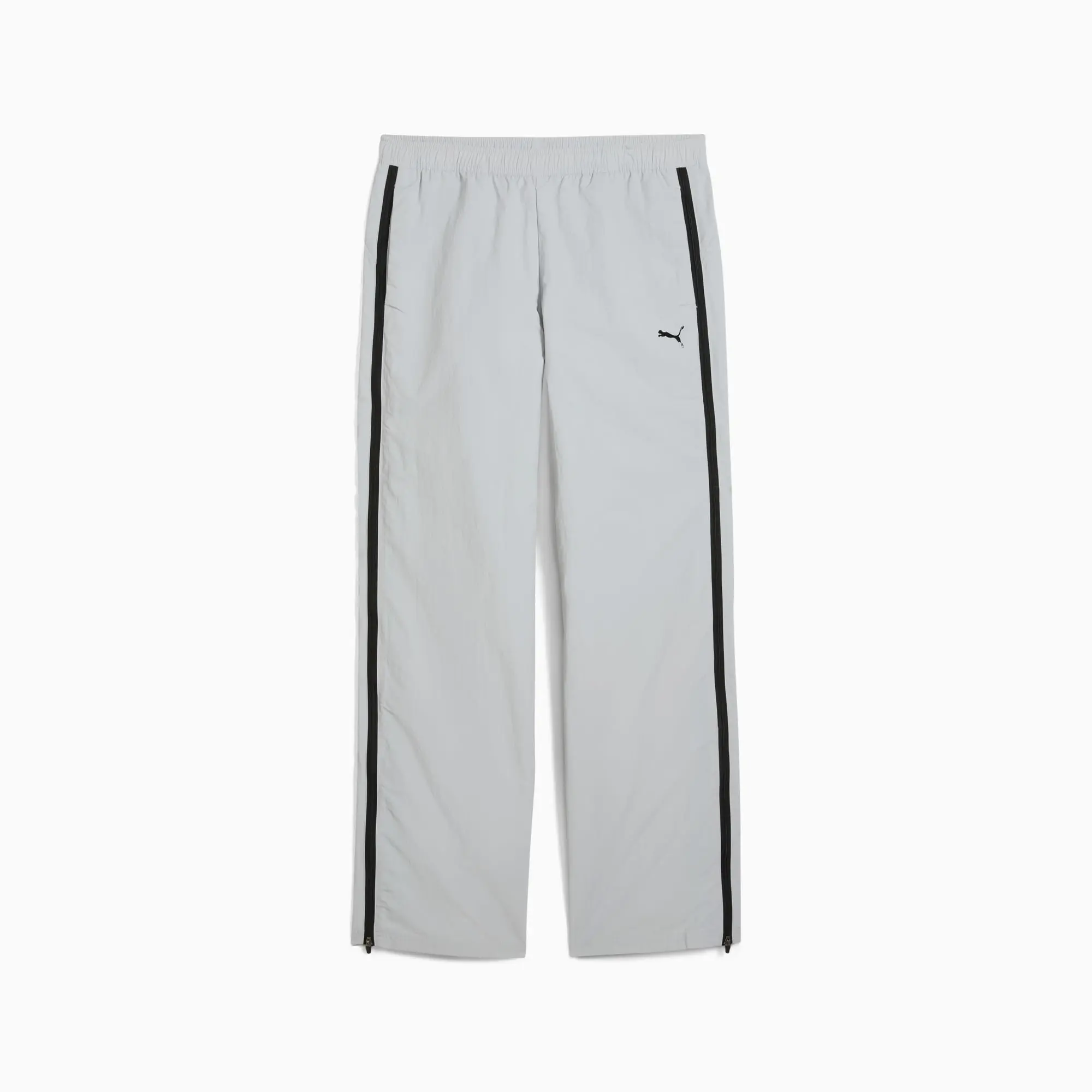 PUMA Dare To Relaxed Woven Zip-Off Pants Women, Flat Light Grey