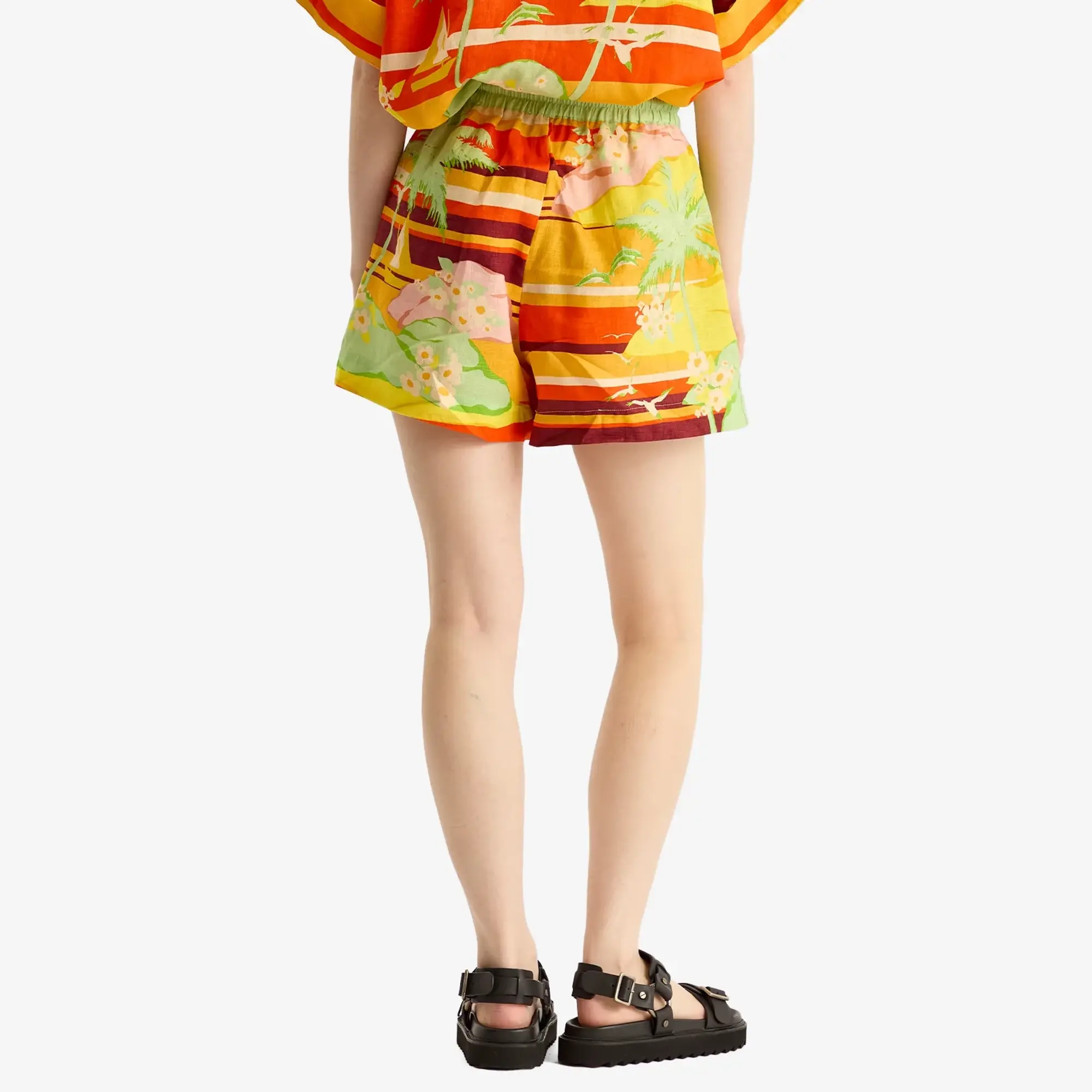 ALÉMAIS Women's Palm Island Short Co-Ord Multi