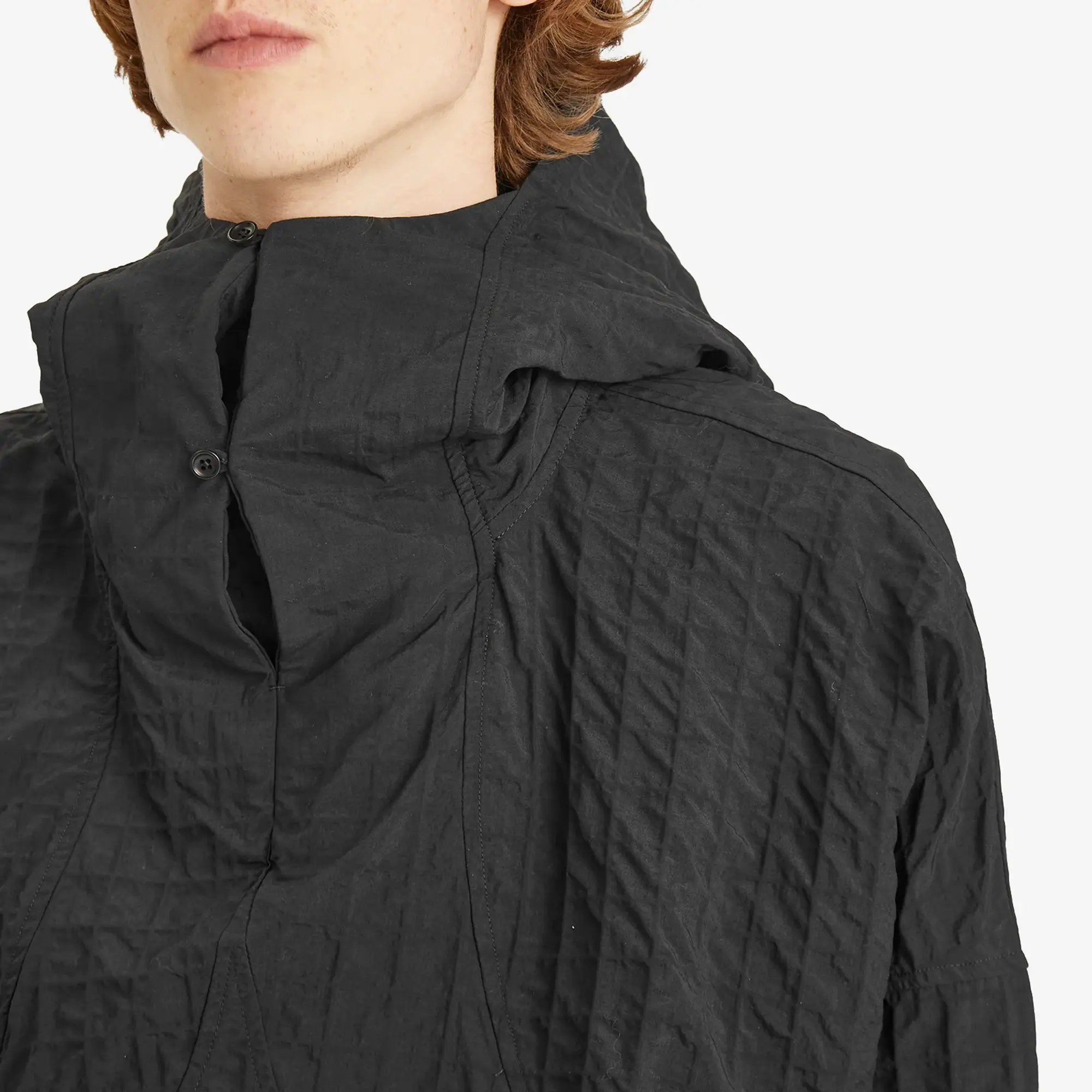 Sage Nation Men's Factor Nylon Smock Black Check