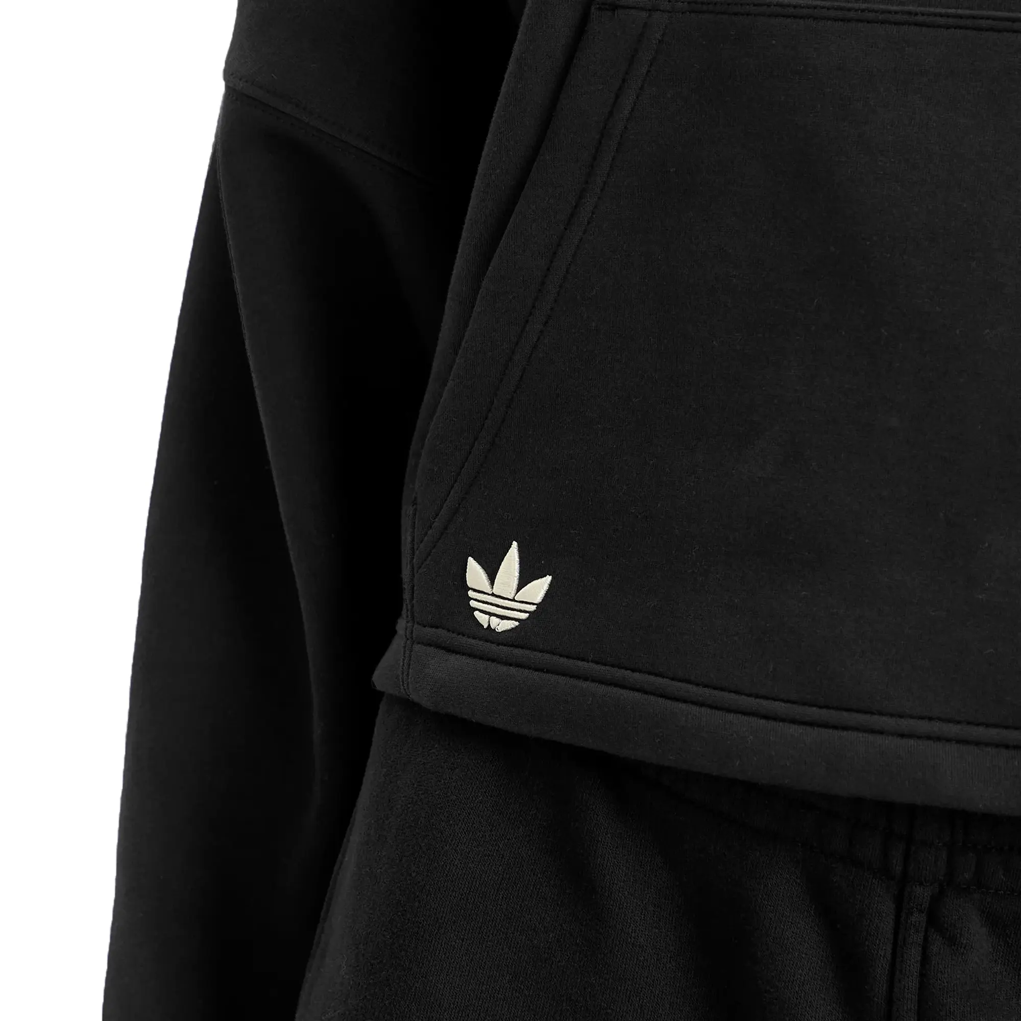 Sweatshirt Adidas Neuclassics Hoodie Black/ Cream White Xl