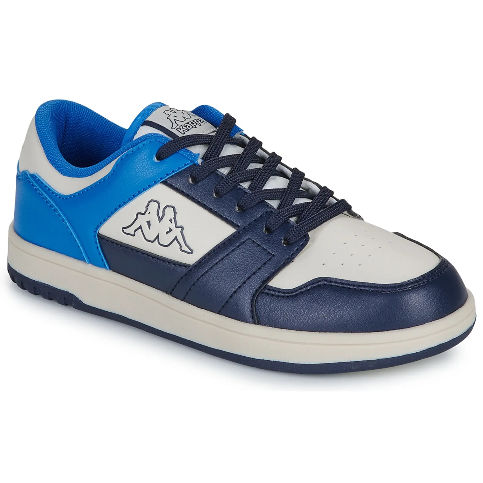 Kappa  RERNAL KID  boys's Children's Shoes (Trainers) in White
