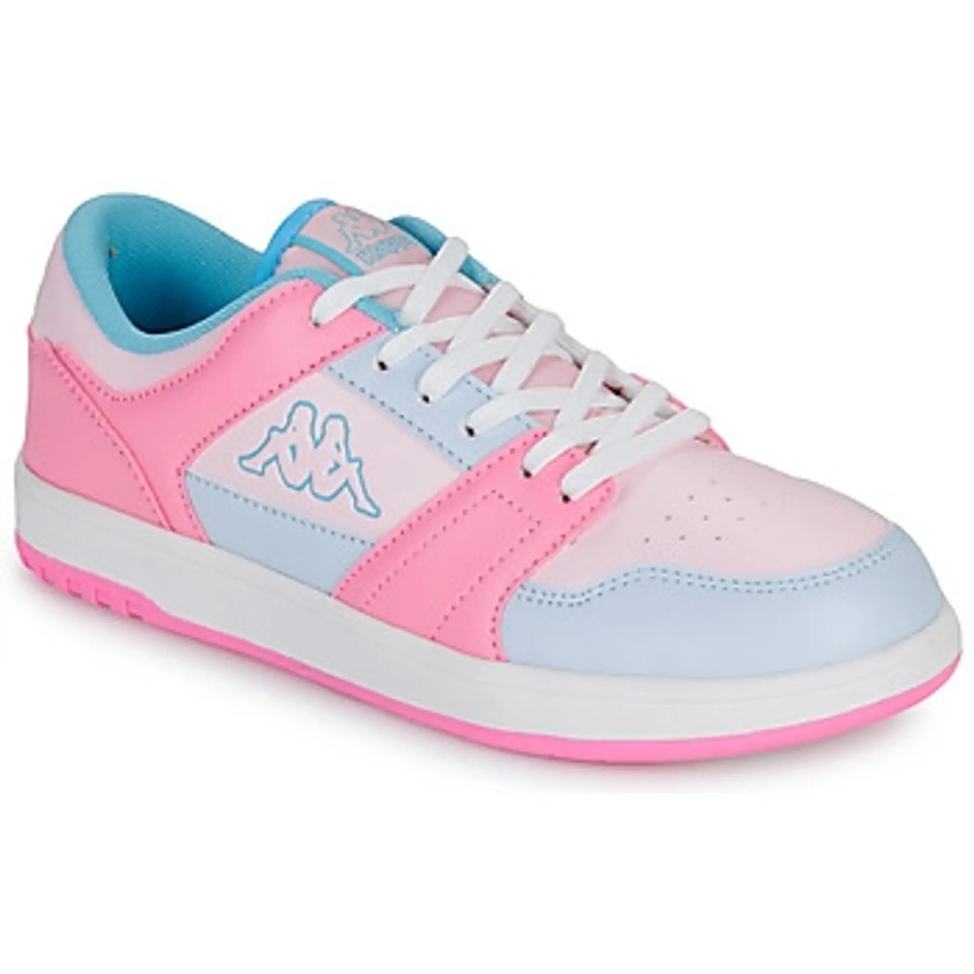Kappa  RERNAL KID  girls's Children's Shoes (Trainers) in White