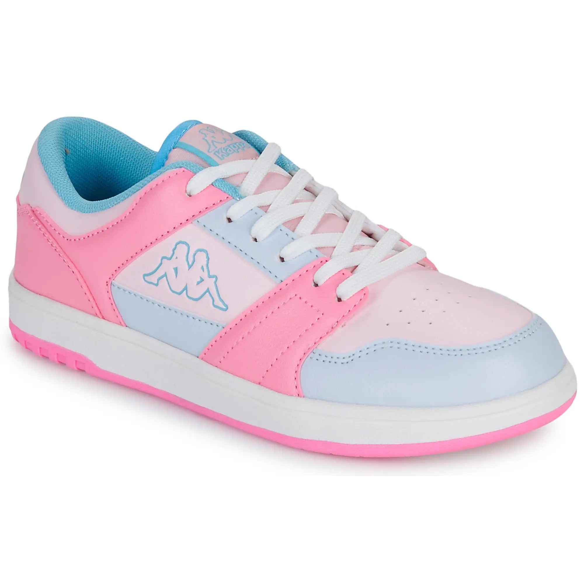 Kappa  RERNAL KID  girls's Children's Shoes (Trainers) in White