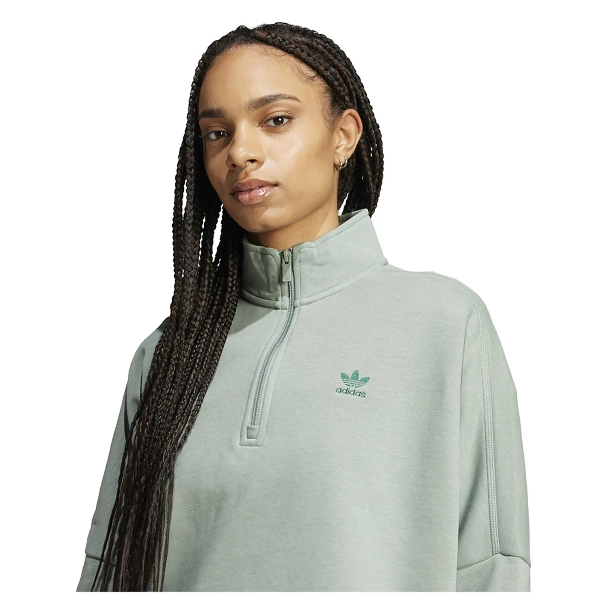 Adidas Originals Essentials Fleece Half Zip Sweatshirt