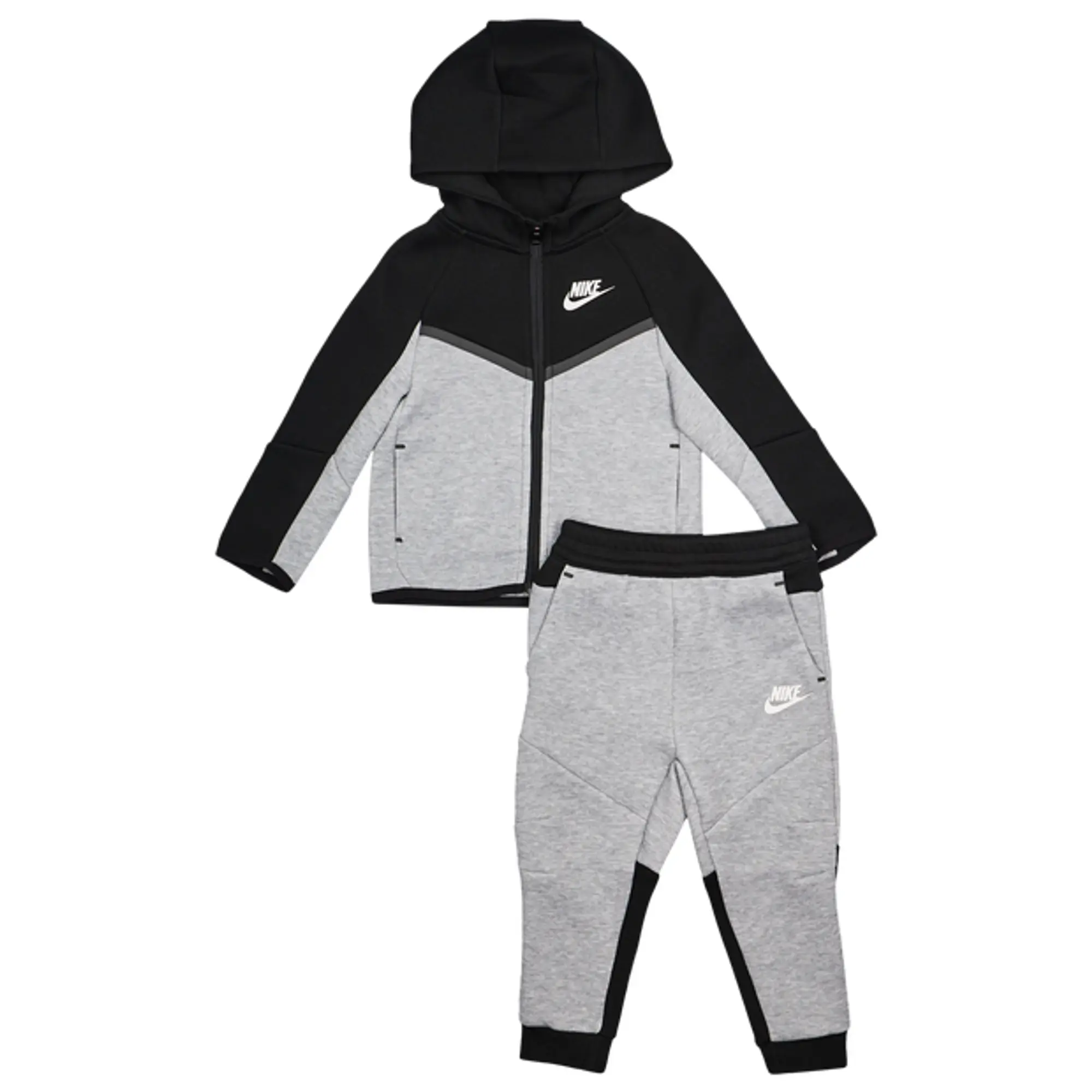 Nike Tech Colorblock Unisex Tracksuits - Grey
