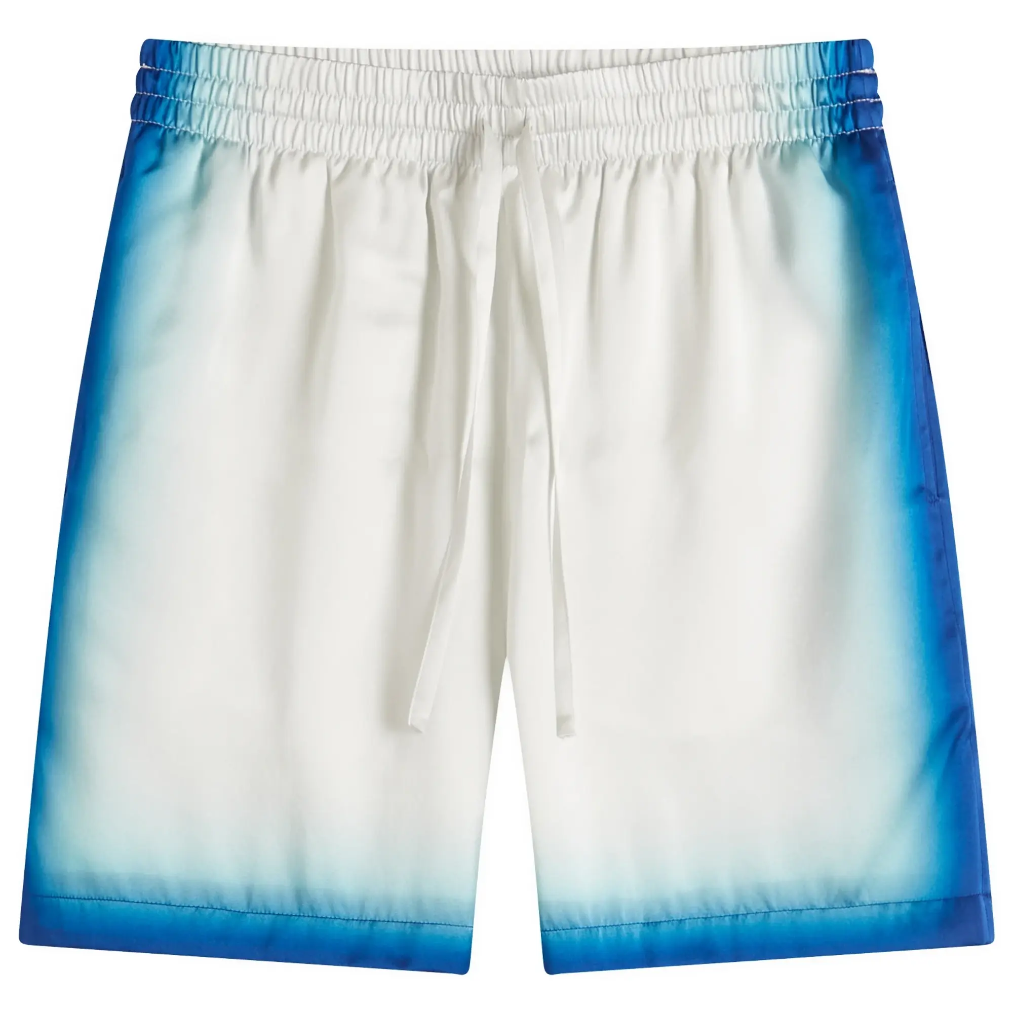 Casablanca Men's Casa Way Skate Drawstring Shorts White/Blue