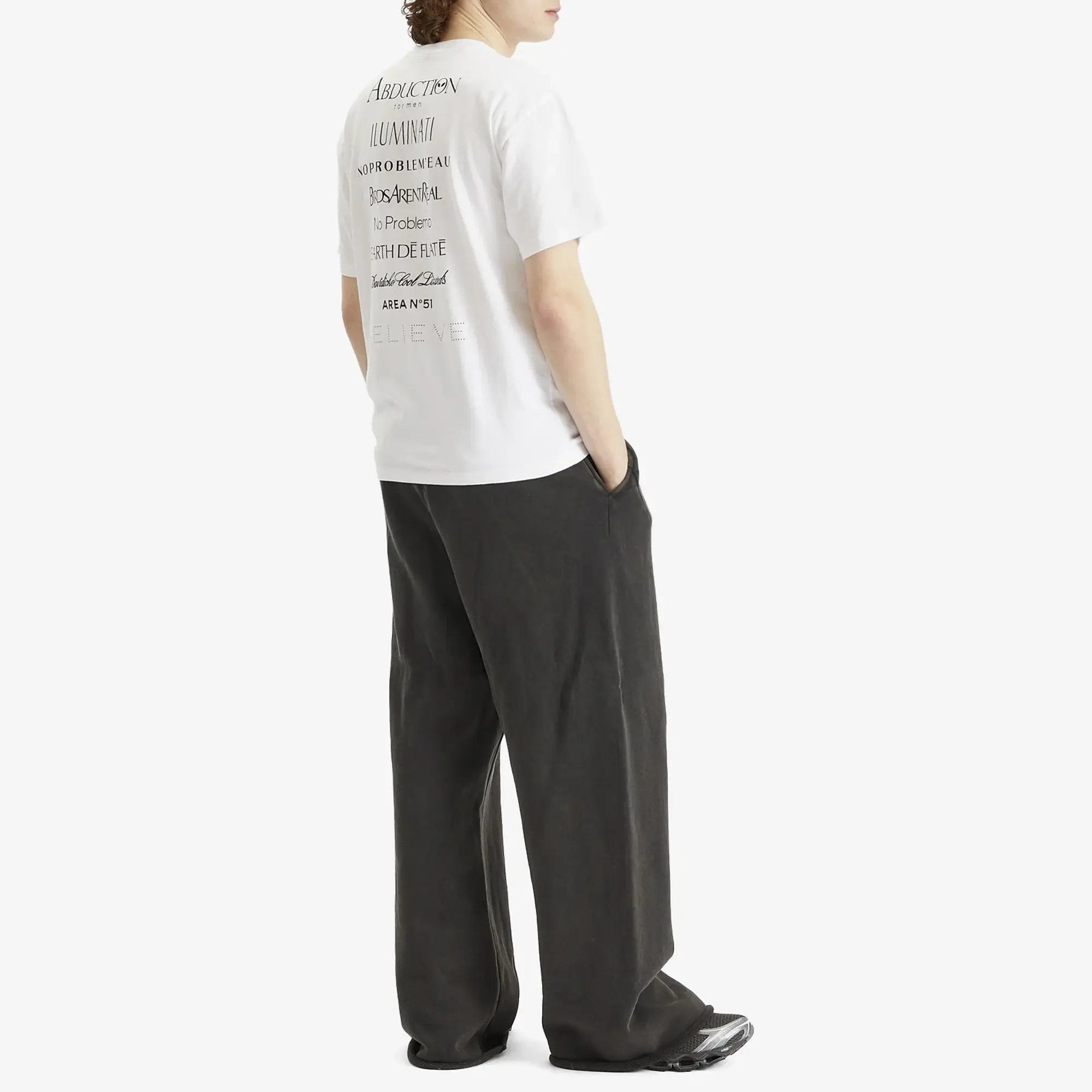 No Problemo Men's Eau De Problemo SS Tee White