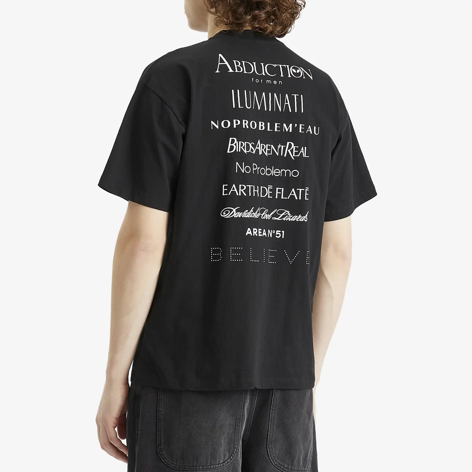 No Problemo Men's Eau De Problemo SS Tee Black