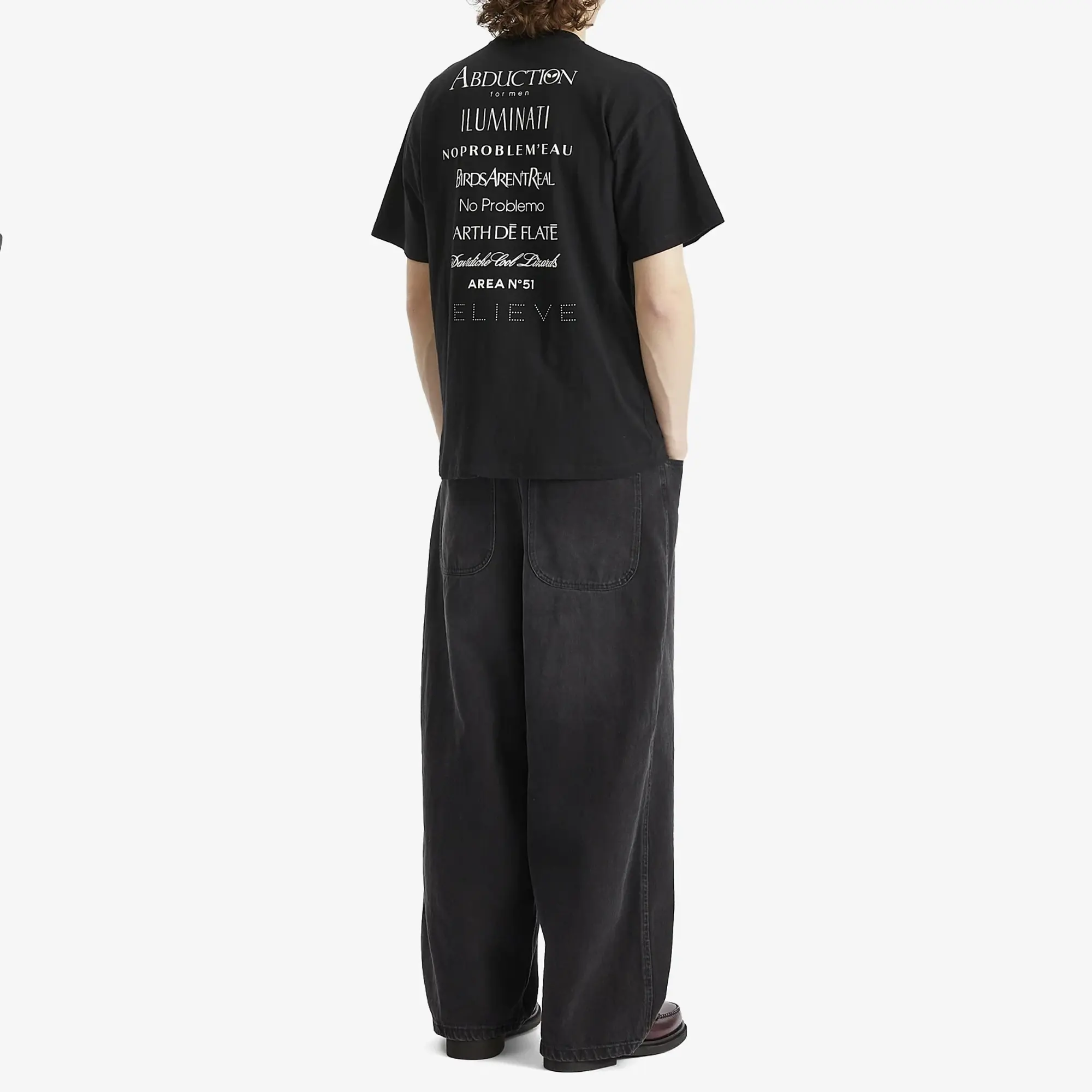 No Problemo Men's Eau De Problemo SS Tee Black