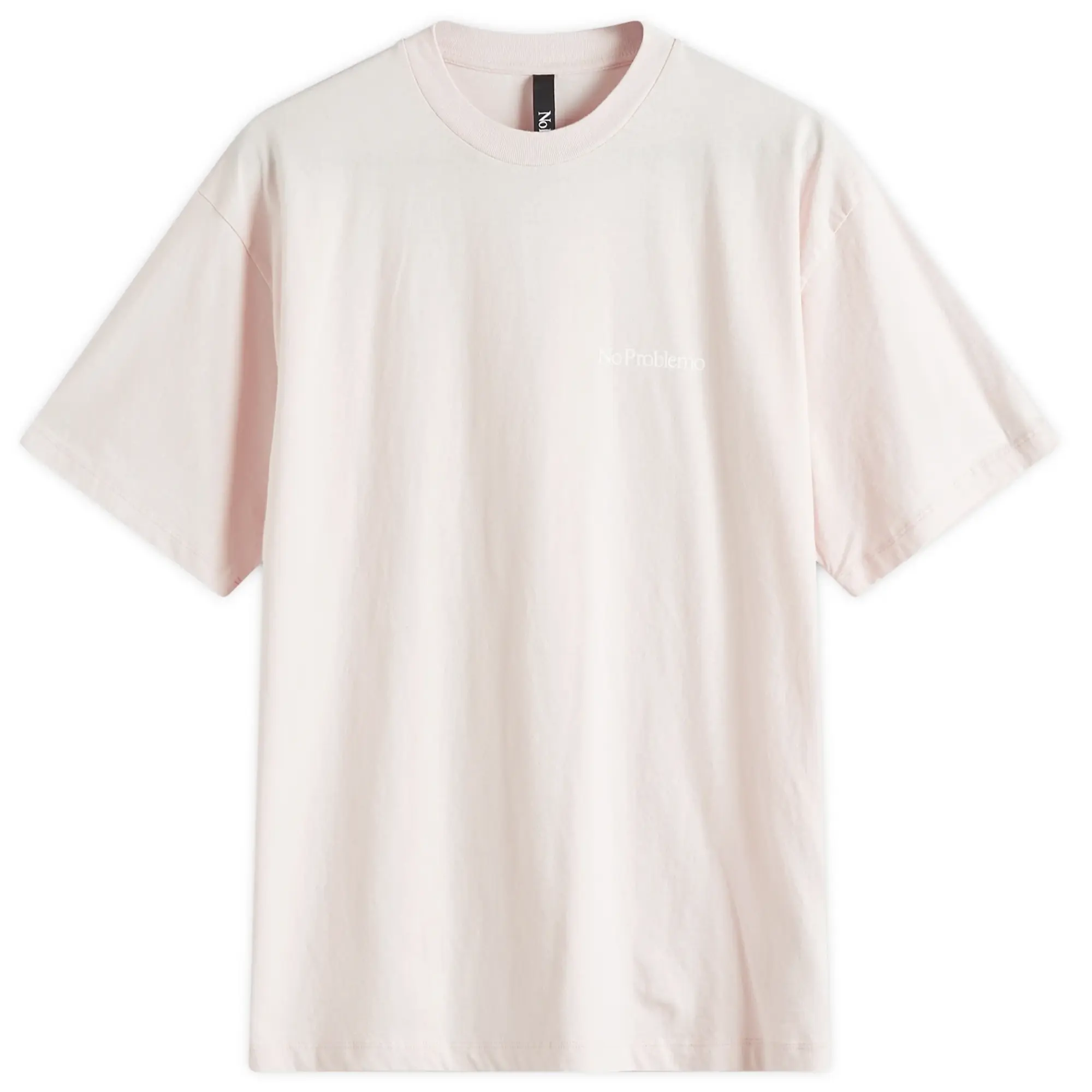 No Problemo Men's Mini Problemo SS Tee Pale Pink