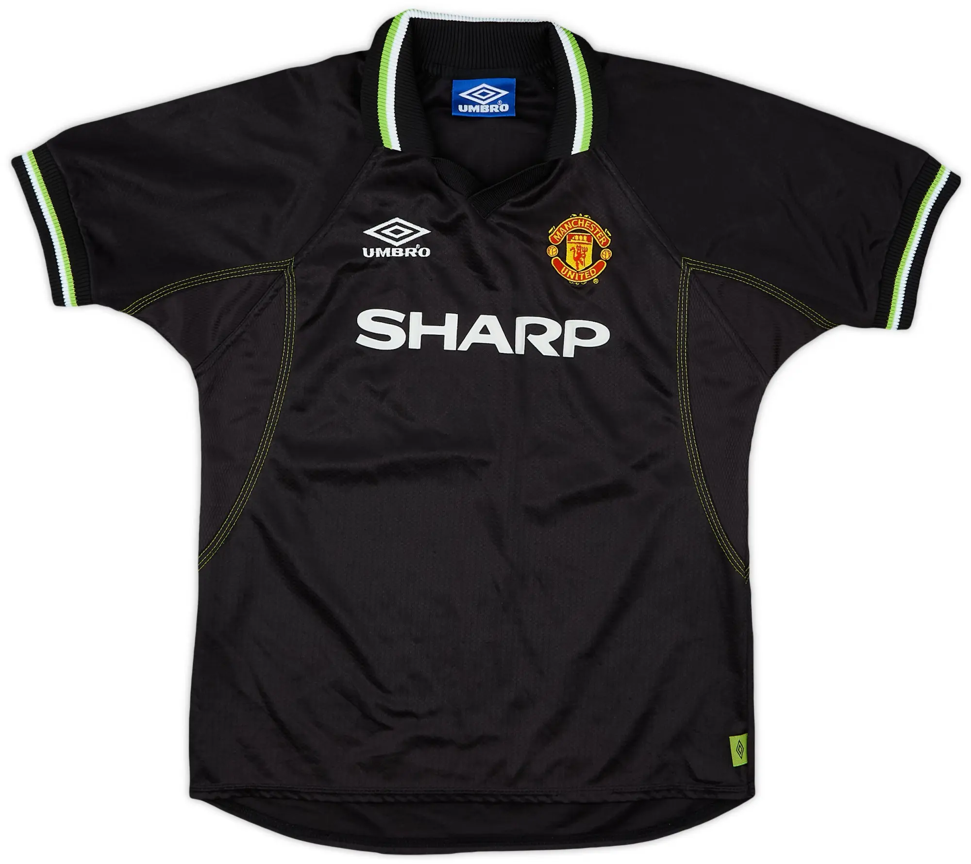 Umbro 1998-99 Manchester United Third Shirt - 8/10 - (L.Boys)