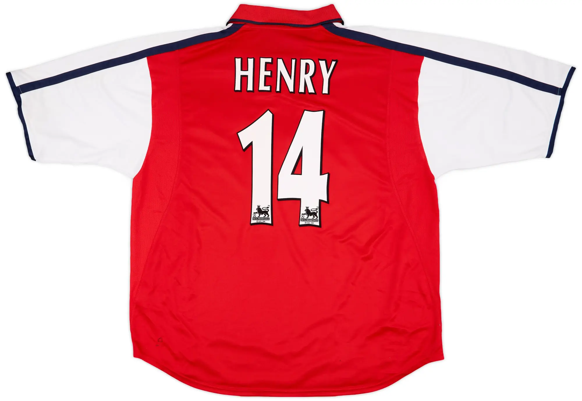 Nike Arsenal Mens SS Home Shirt 2000/02 | ARSH00-201 | FOOTY.COM