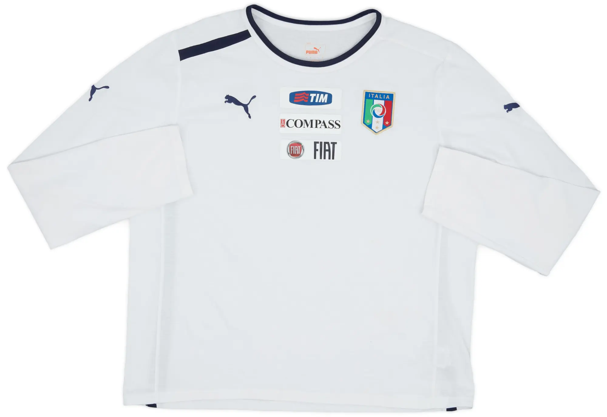 2012-13 Italy Puma Training L/S Shirt - 9/10 - (XL)
