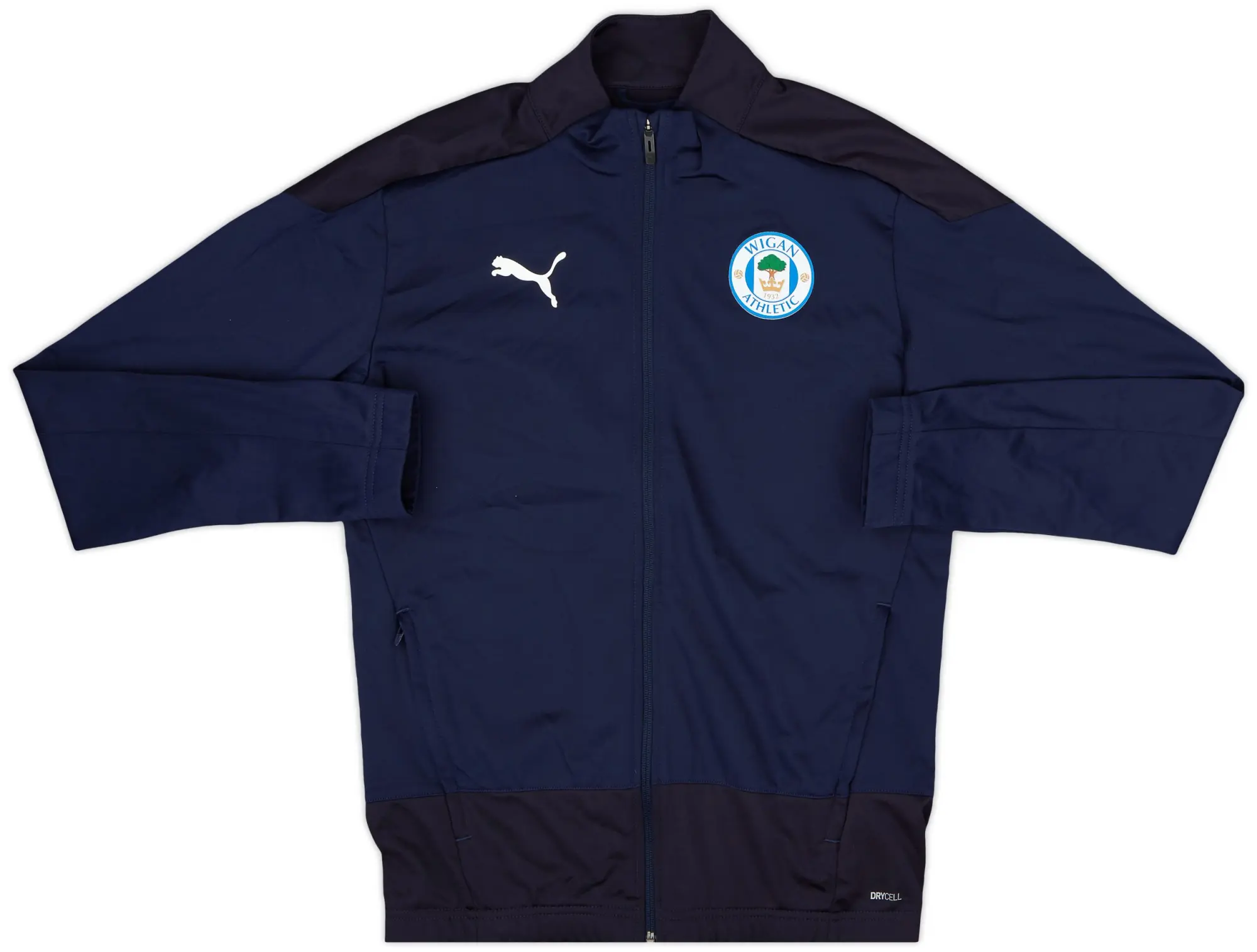 2019-20 Wigan Athletic Puma Track Jacket - 8/10 - (S)