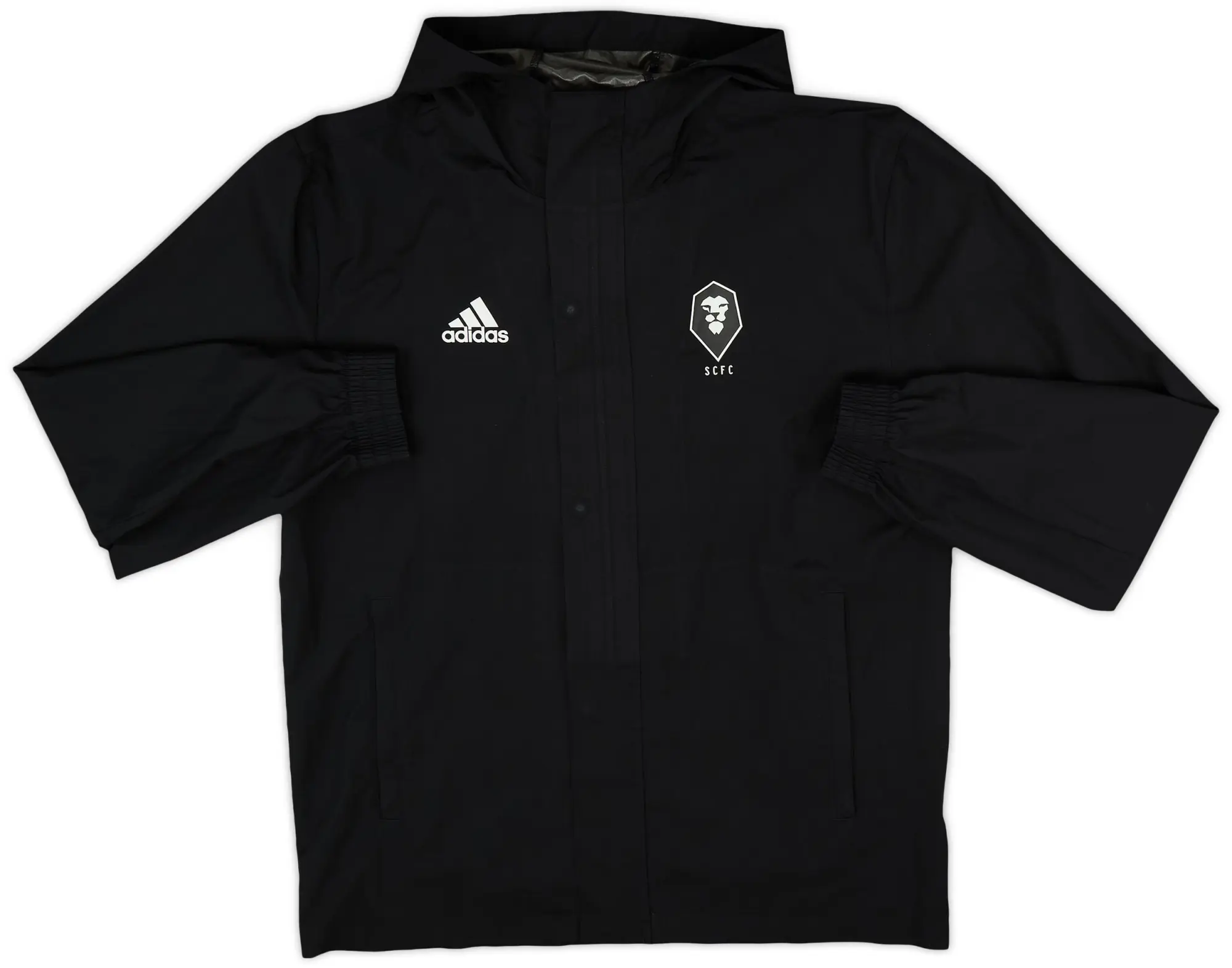 2023-24 Salford adidas Hooded Rain Jacket - 5/10 - (L)