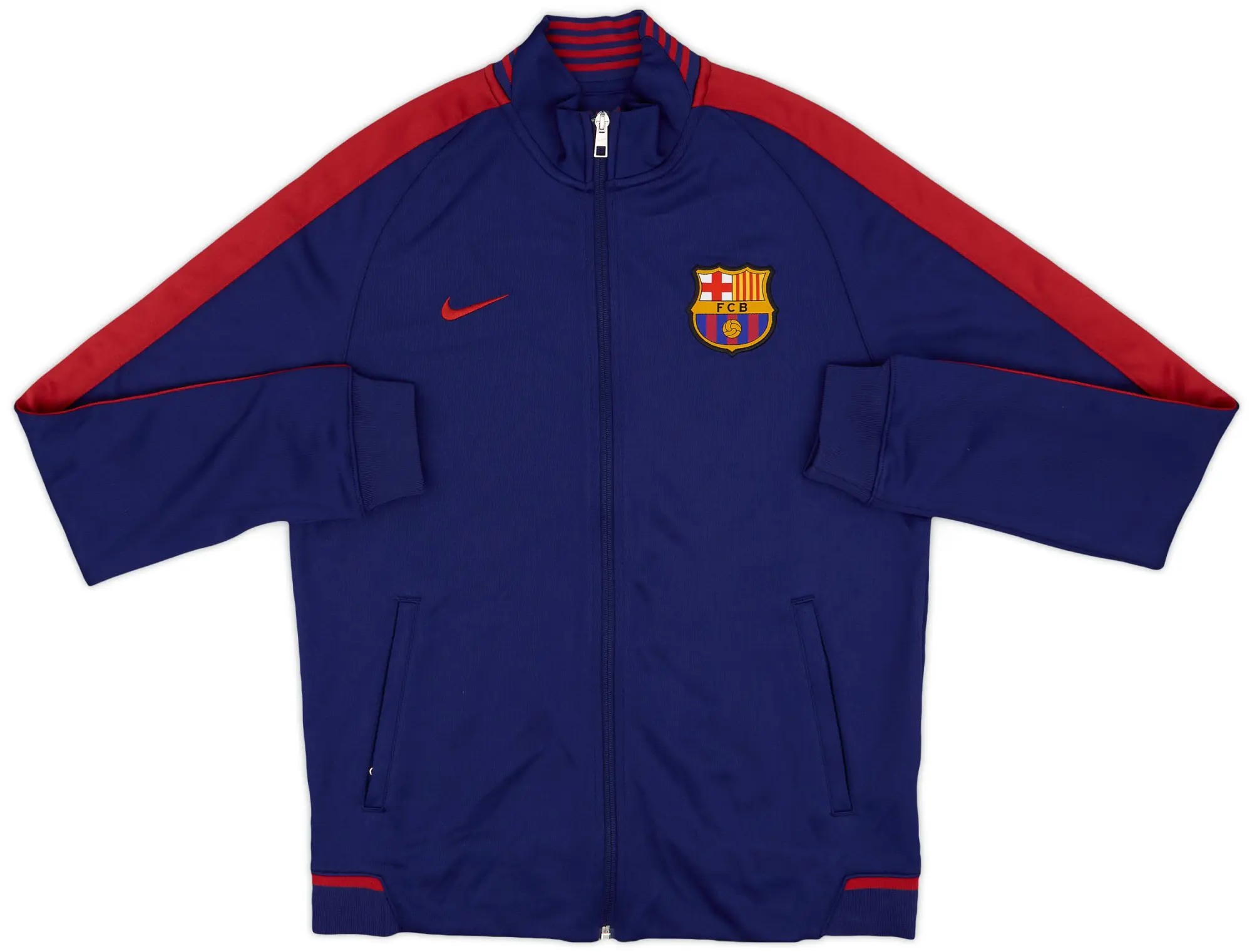 2016-17 Barcelona Nike Track Jacket - 8/10 - (M)