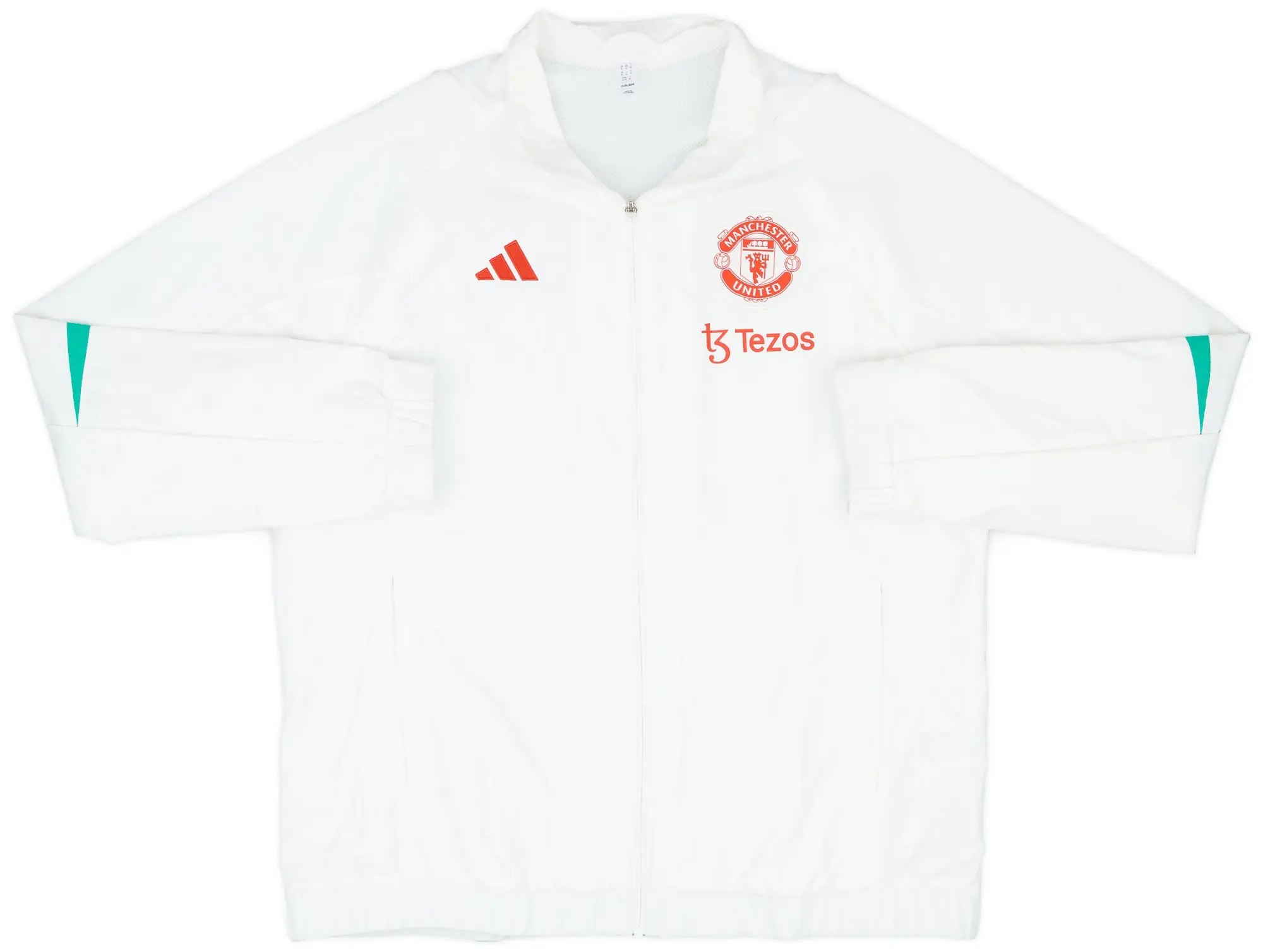 2023-24 Manchester United adidas Track Jacket - 8/10 - (XL)