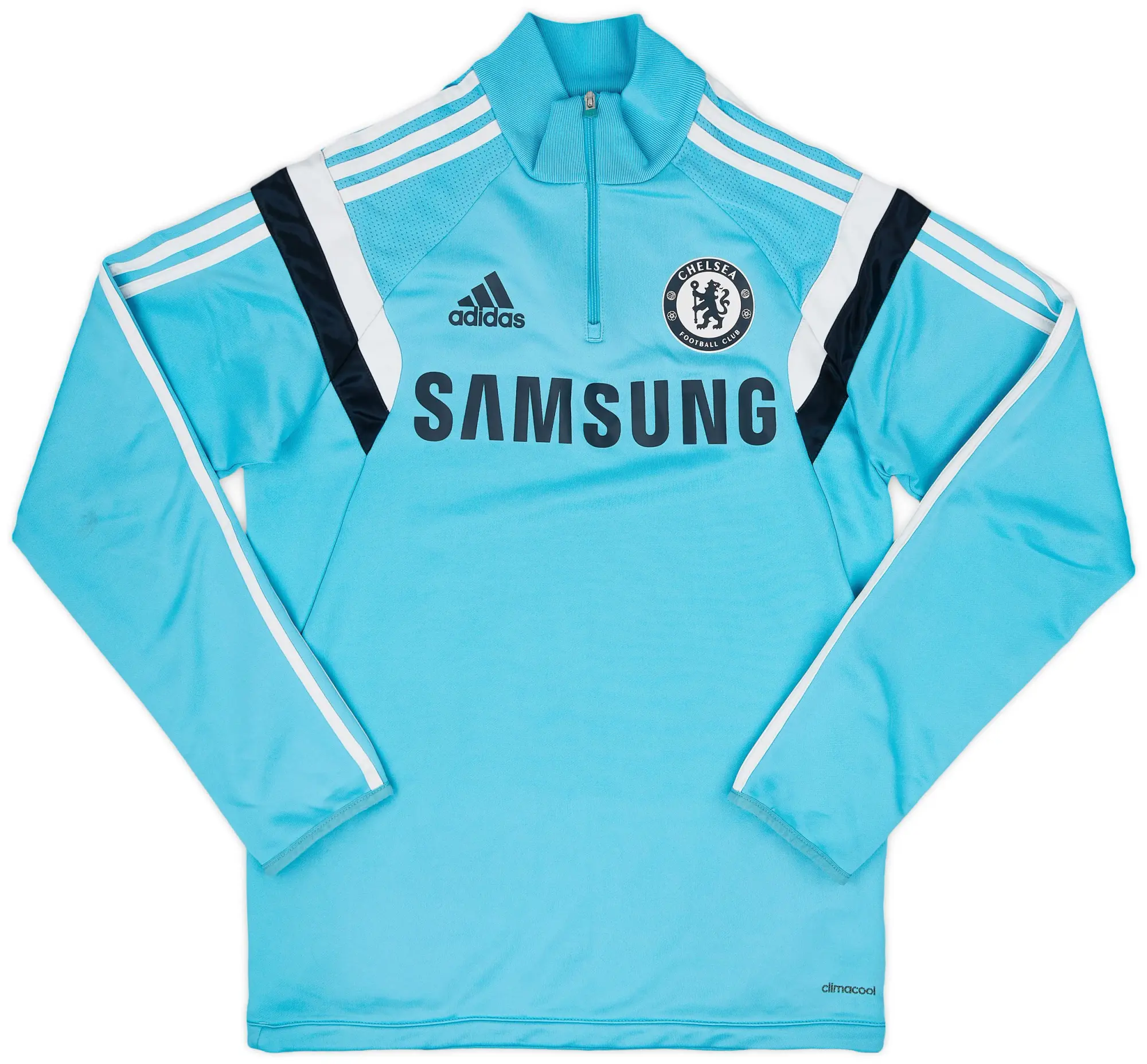 2014-15 Chelsea adidas 1/4 Zip Training Top - 7/10 - (S)