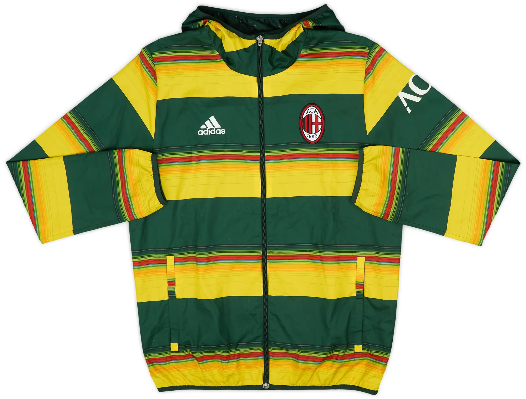 2015-16 AC Milan adidas Track Jacket - 8/10 - (M)