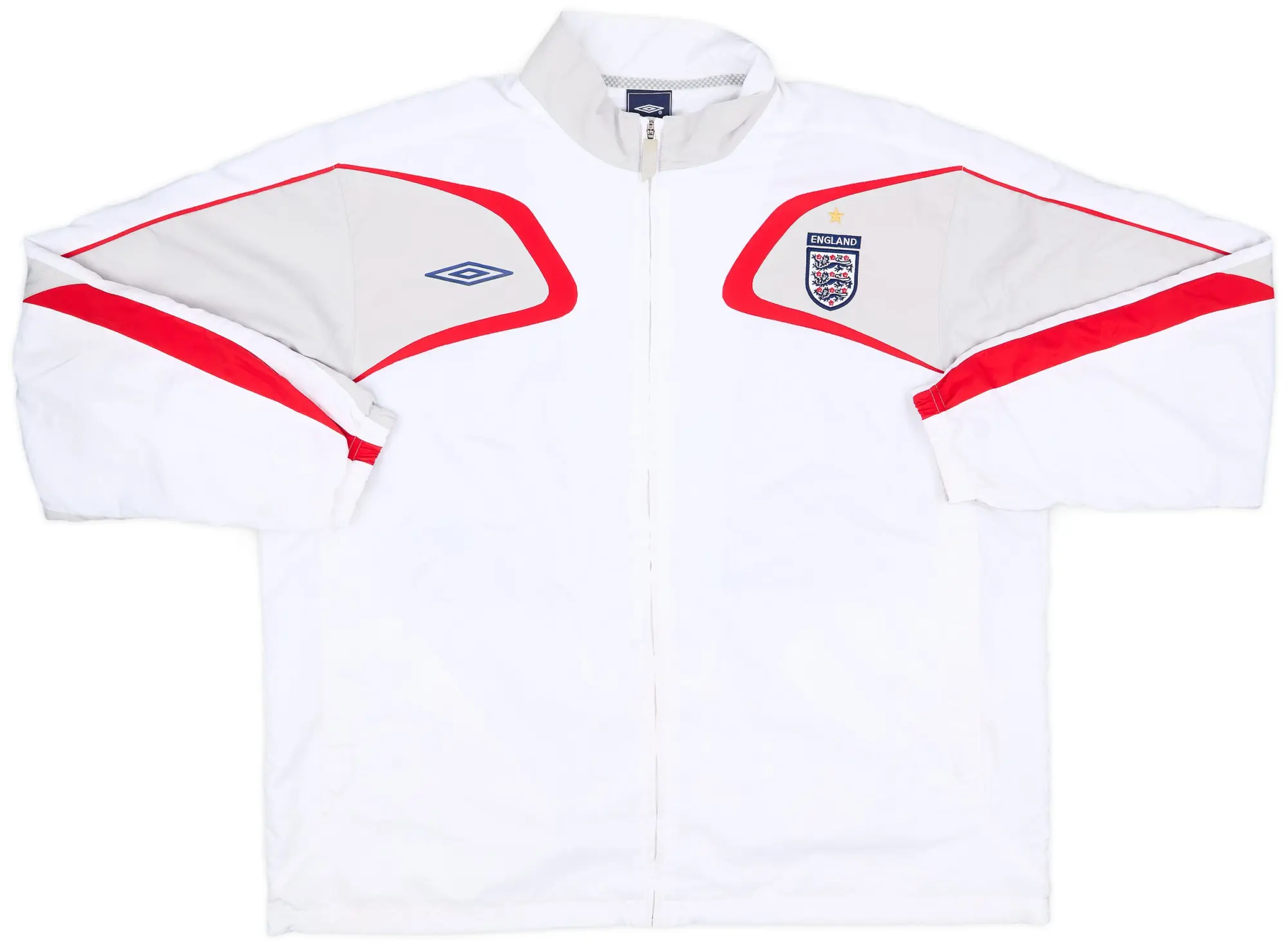 2007-09 England Umbro Track Jacket - 8/10 - (XXL)