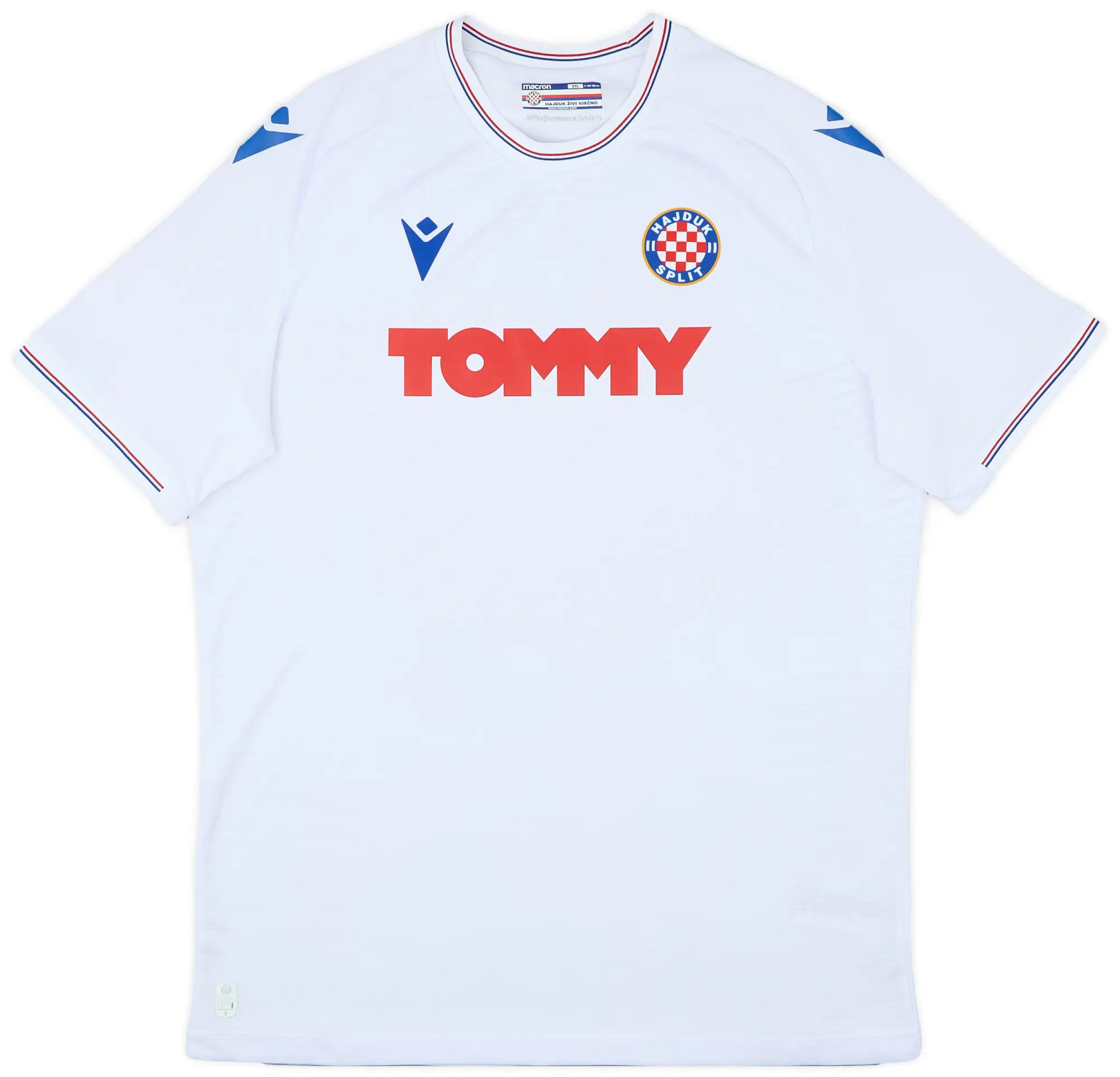 Macron 2022-24 Hajduk Split Home Shirt - 9/10 - (XXL)
