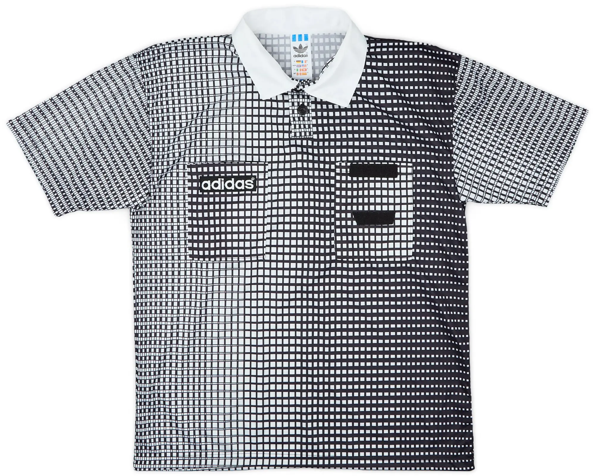 1990s adidas Referee Template Shirt - 9/10 - (S)