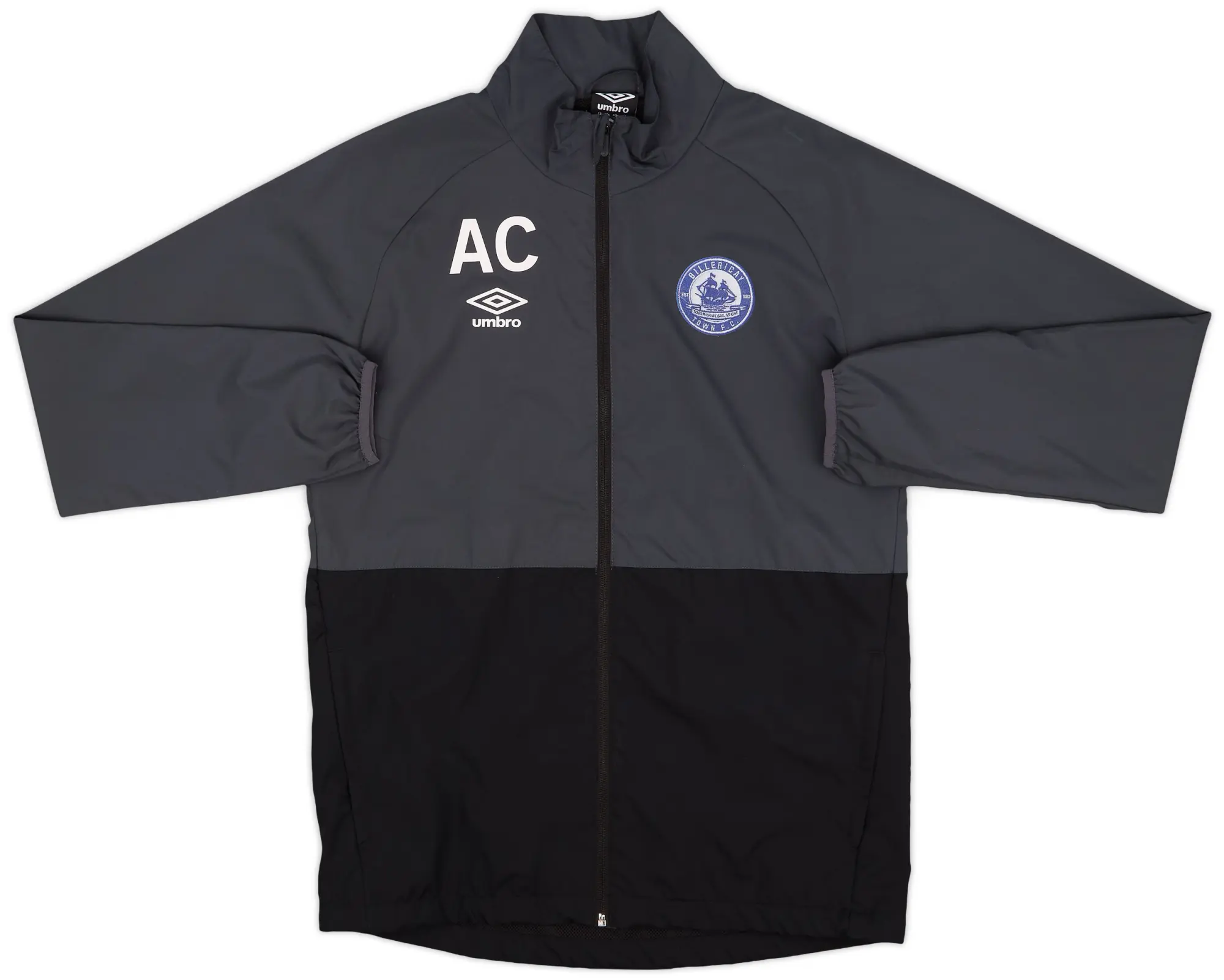 2017-18 Billericay Town Staff Issue Umbro Track Jacket AC - 8/10 - (M)