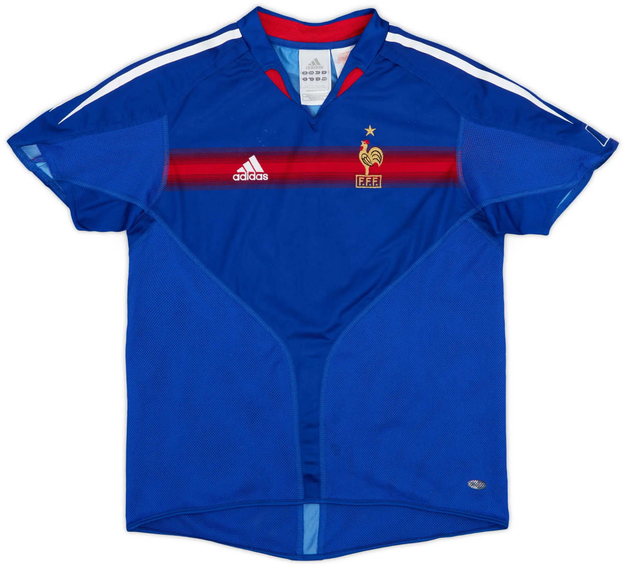 adidas 2004-06 France Home Shirt - 7/10 - (M.Boys)