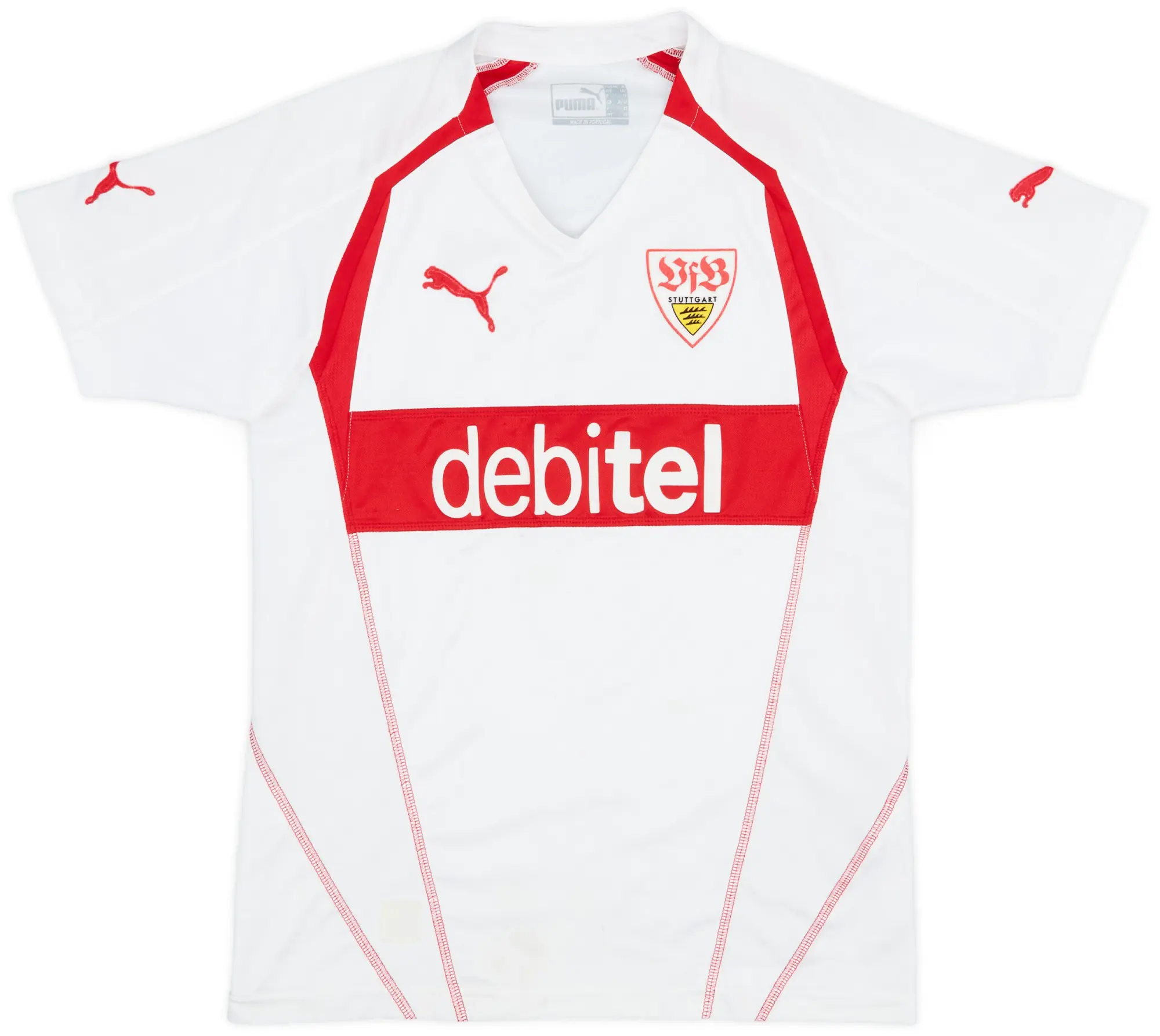 Puma 2004-05 Stuttgart Home Shirt - 6/10 - (L.Boys)