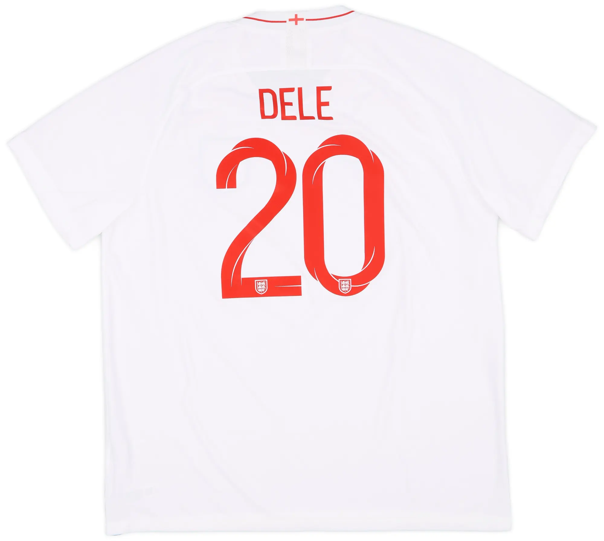 Nike 2018-19 England Home Shirt Dele #20 - 8/10 - (XXL)