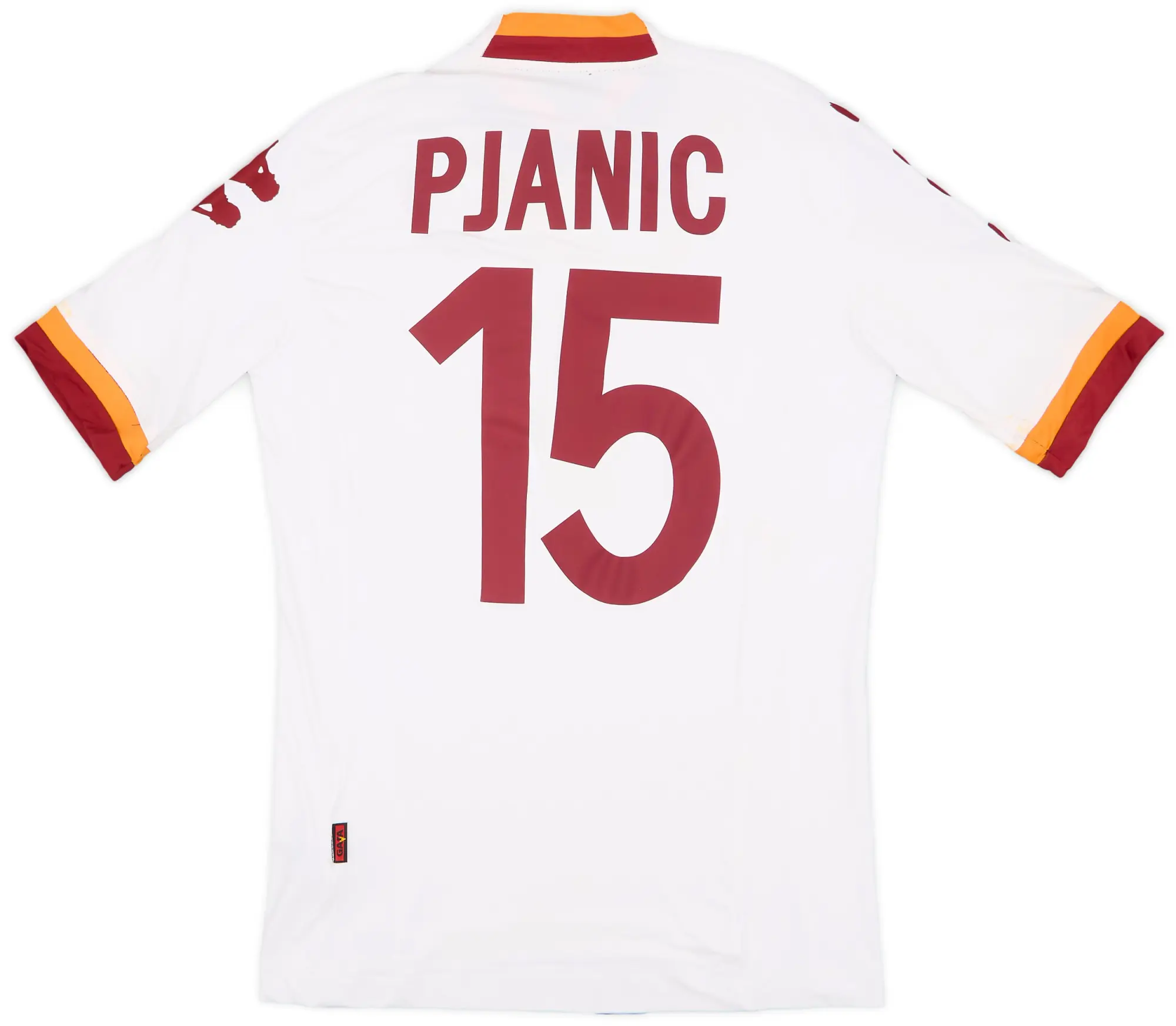 Kappa 2012-13 Roma Away Shirt Pjanic #15 - 5/10 - (M)