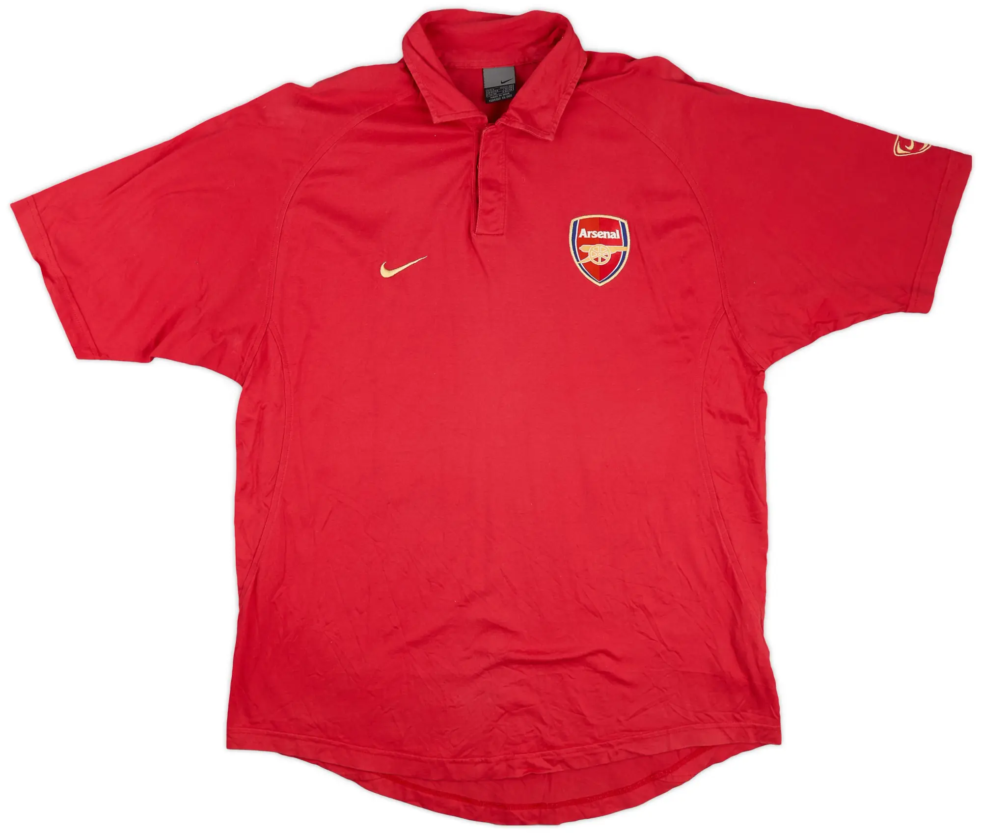 2003-04 Arsenal Nike Polo Shirt - 9/10 - (L)