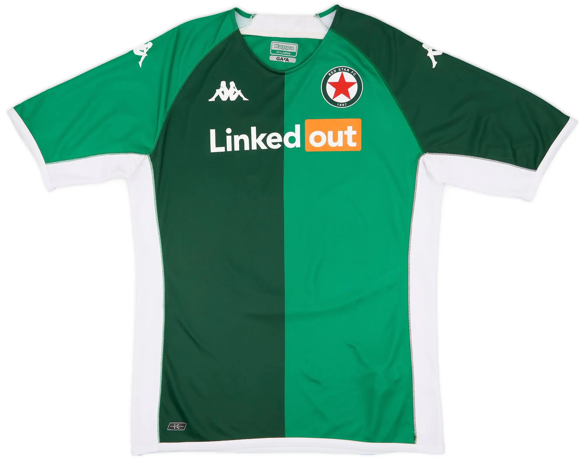 Kappa 2022-23 Red Star FC Home Shirt - 9/10 - (XXL)