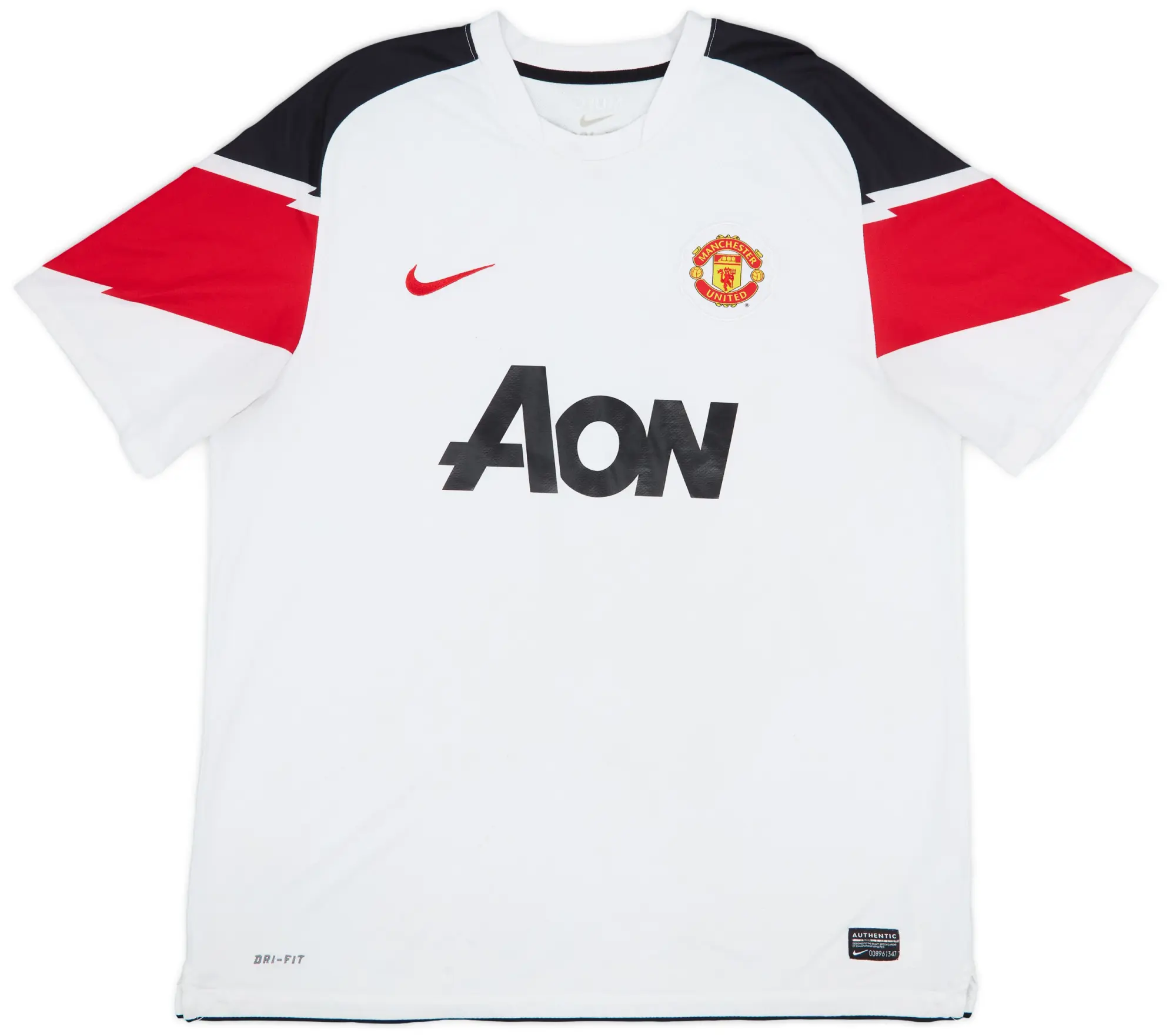 Nike 2010-12 Manchester United Away Shirt Rooney #10 - 7/10 - (XL)