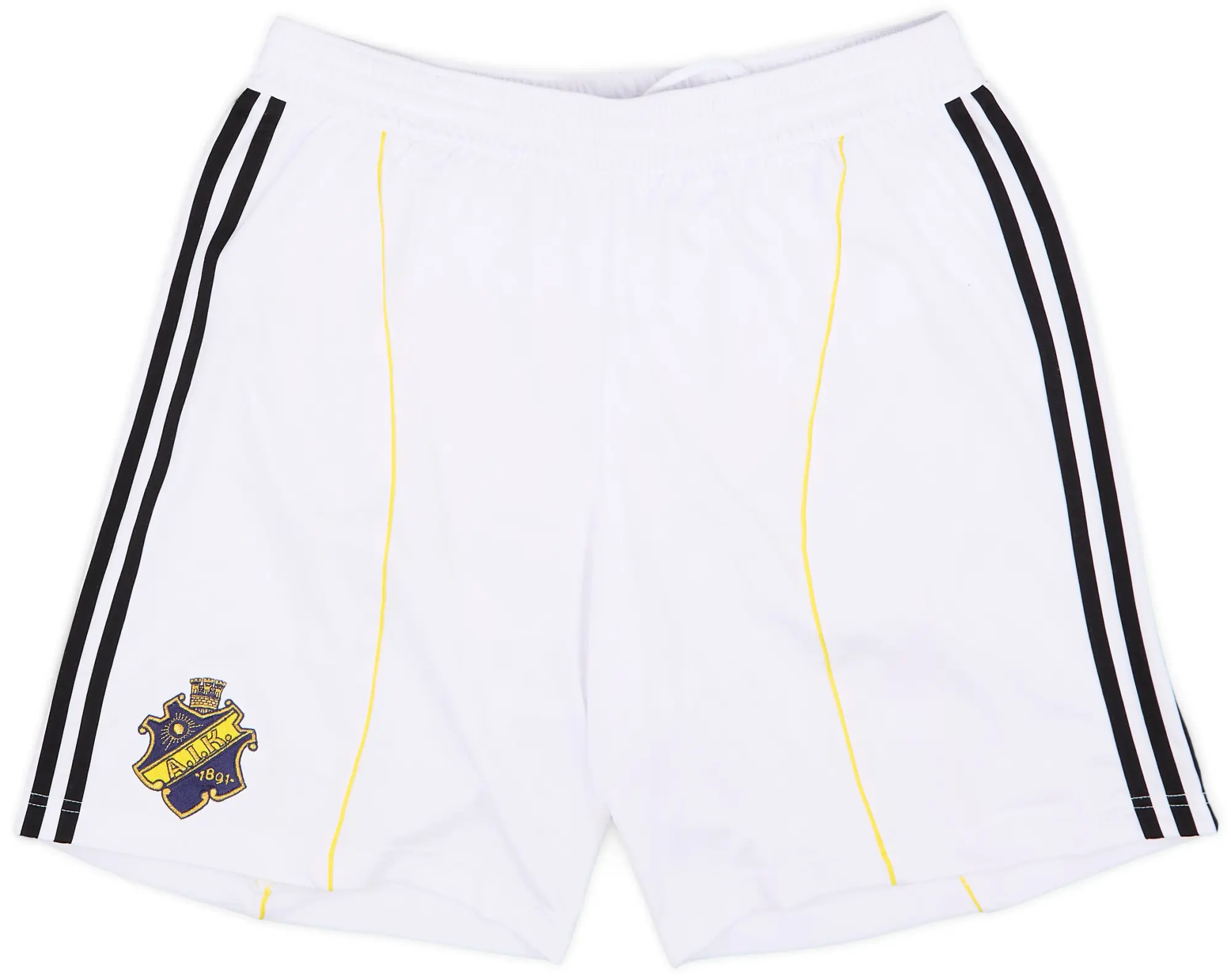 adidas 2010 AIK Stockholm Home Shorts - 7/10 - (XL)