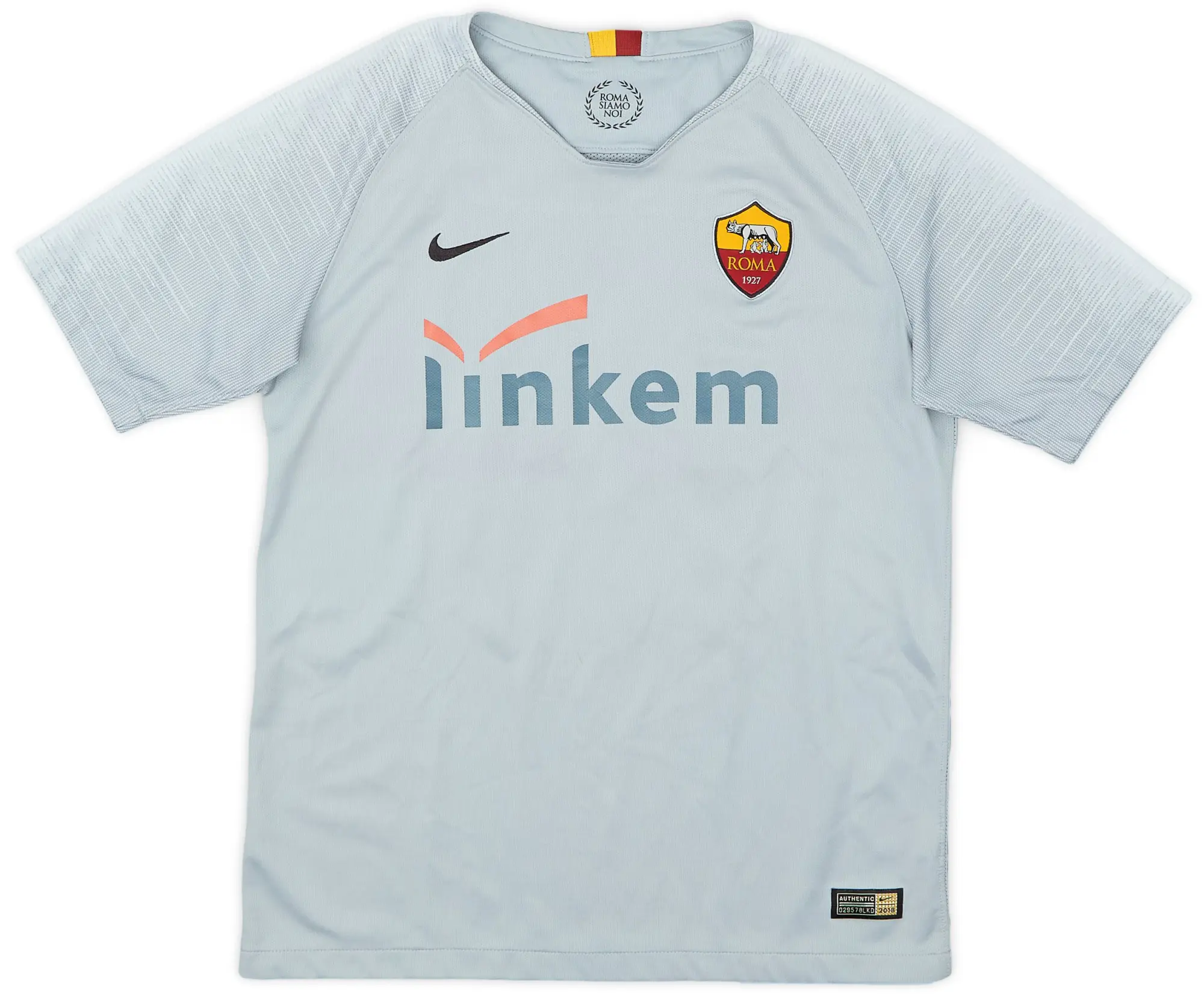 Nike 2018-19 Roma Authentic Away Shirt #13 - 6/10 - (XL.Boys)