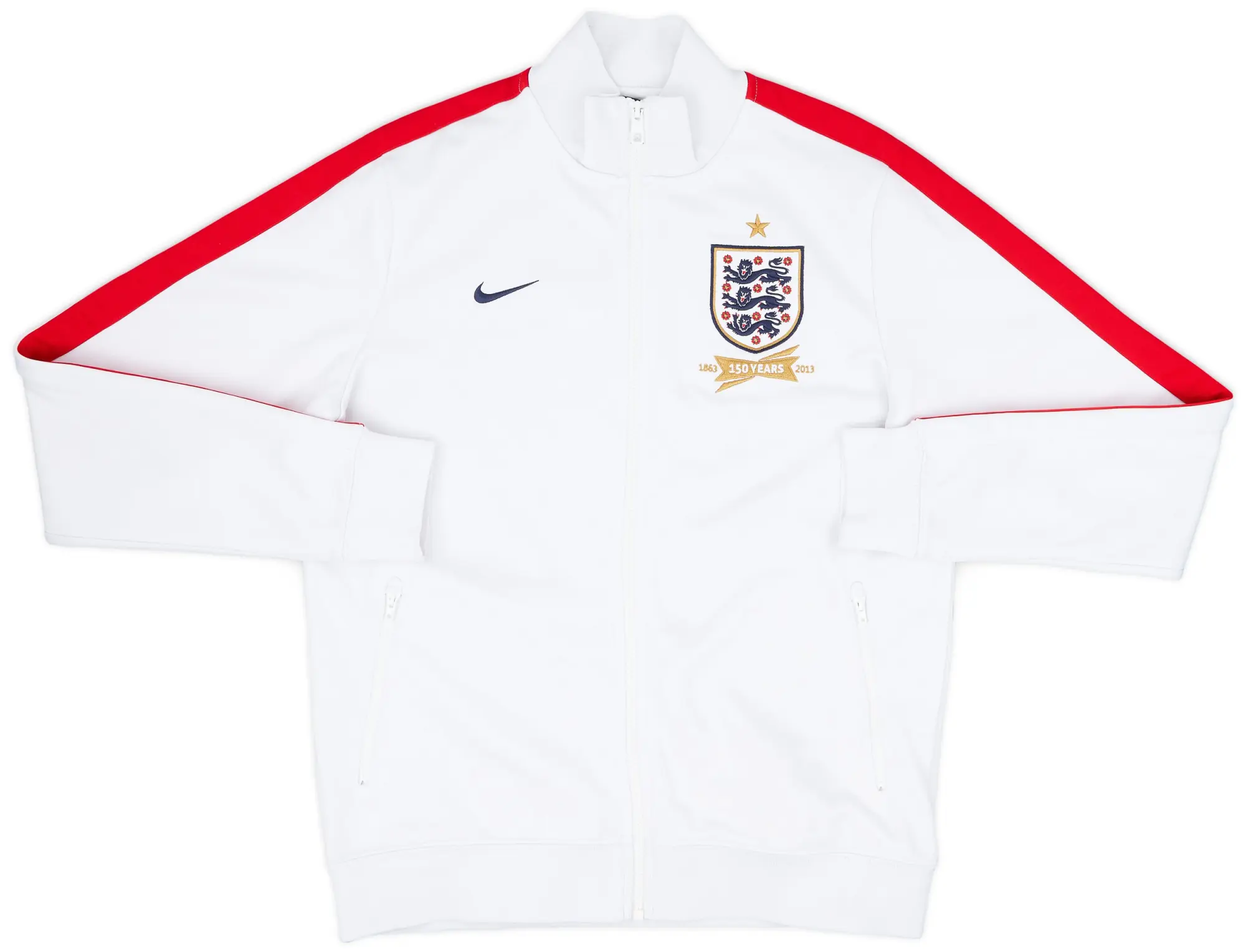 2013-14 England Nike N98 Track Jacket - 6/10 - (M)