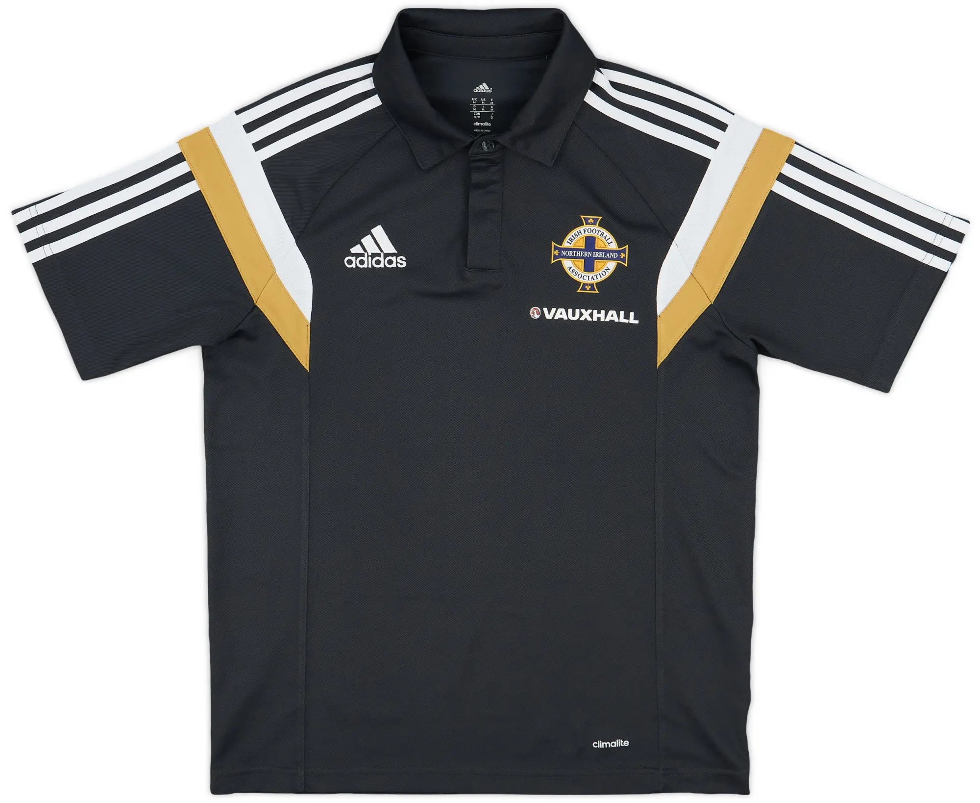 2014-15 Northern Ireland adidas Polo Shirt - 8/10 - (M)