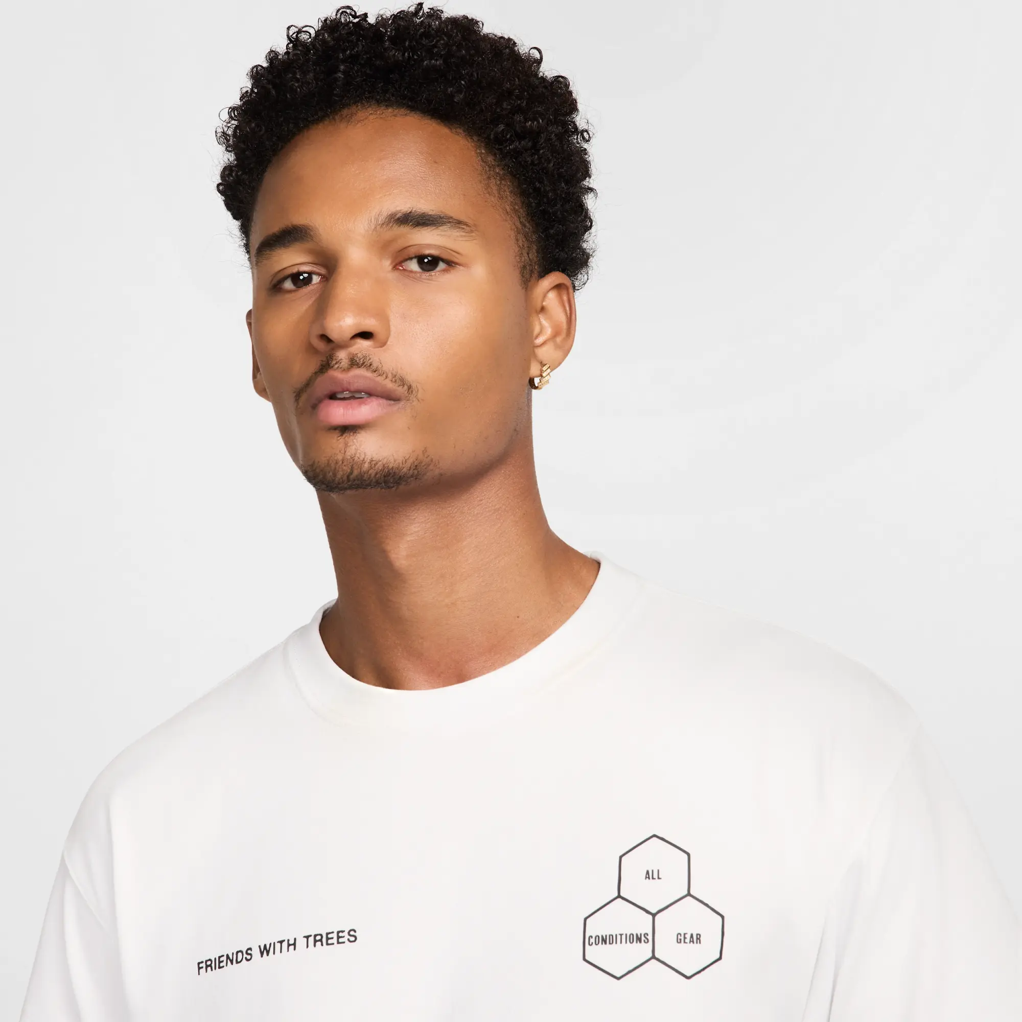Nike ACG 'Walking Tree' Men's Dri-FIT T-Shirt - White - Sustainable Materials