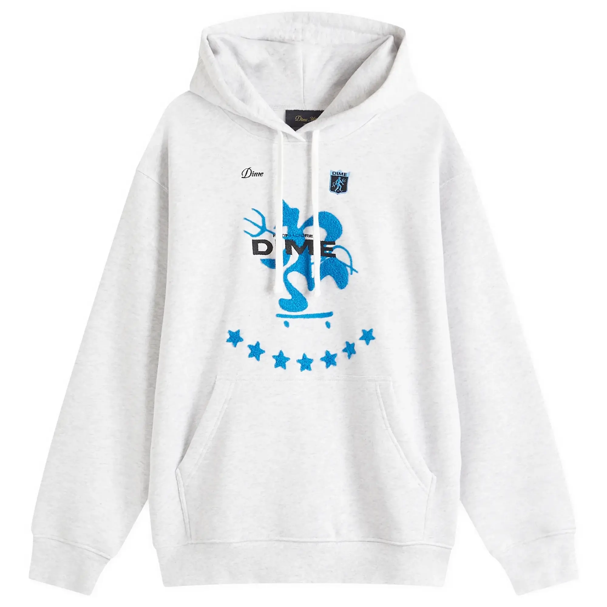 Dime Men's Patinadores Hoodie Ash